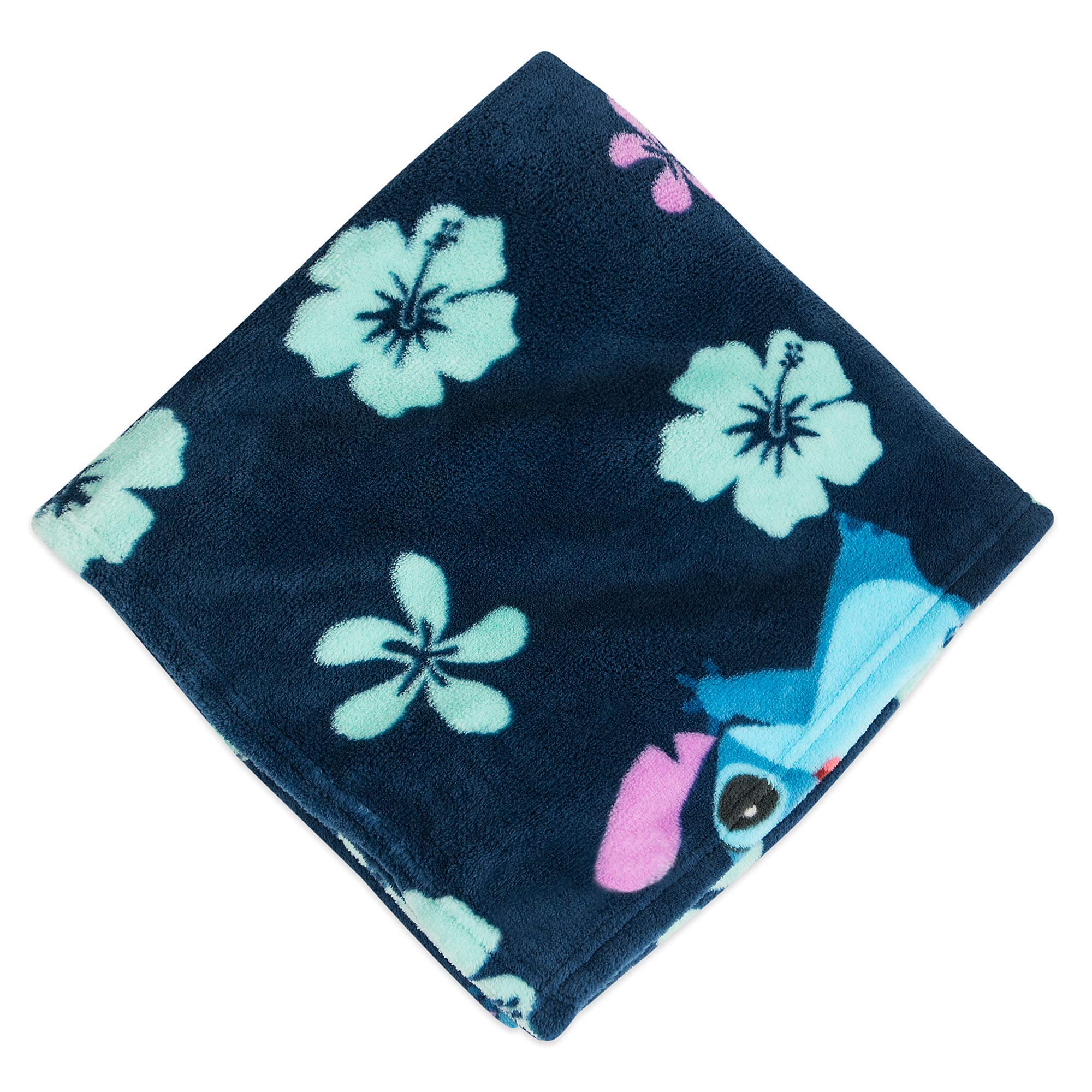 Disney Stitch Soft Fleece Blanket - Cozy Plush Throw for Kids & Adults - Perfect for Bed, Sofa, and Movie Nights