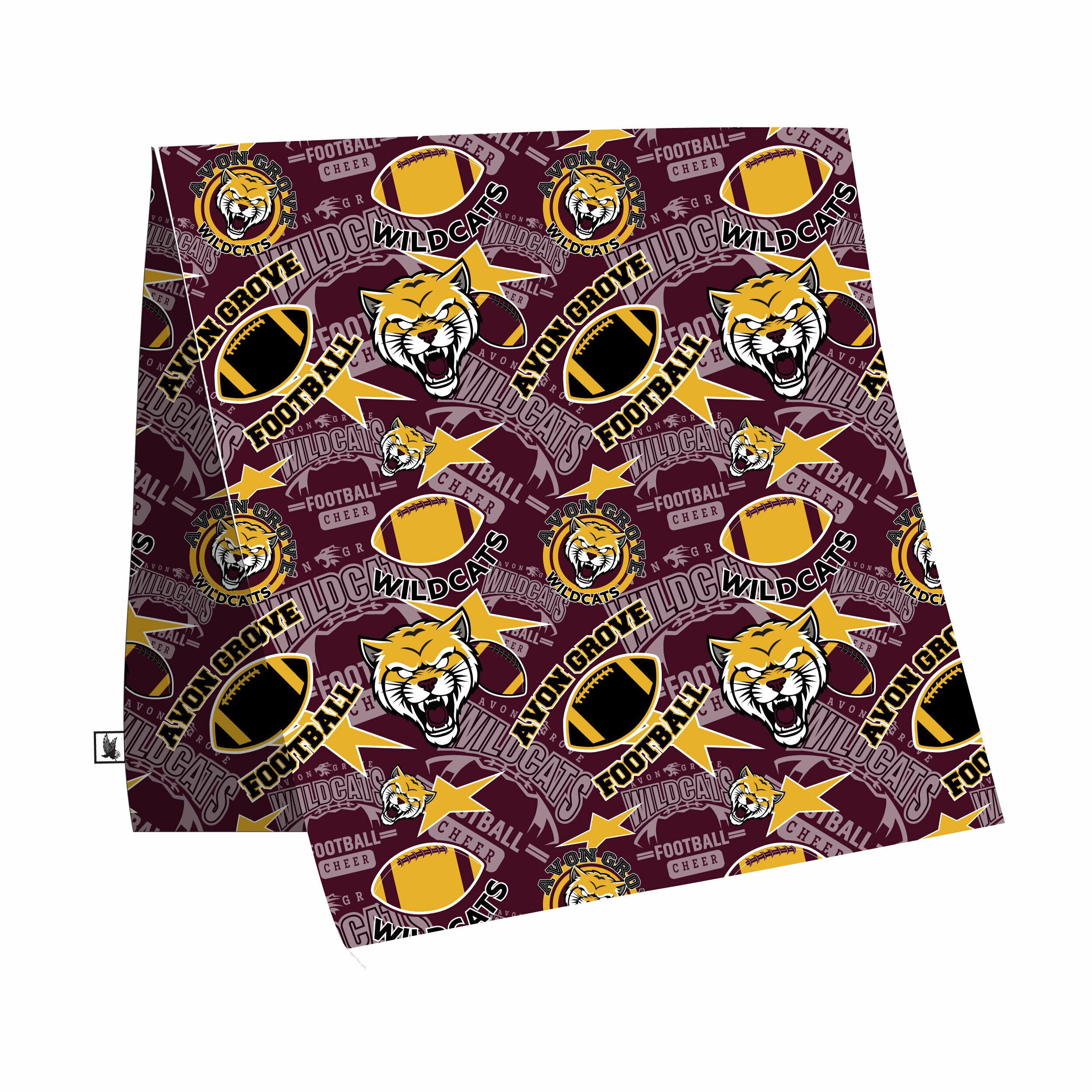 Avon Grove Football Cooling Towel - Instant Cooling Sports Towel for Athletes & Outdoor Activities - Perfect for Football, Running, Workouts & Hot Weather