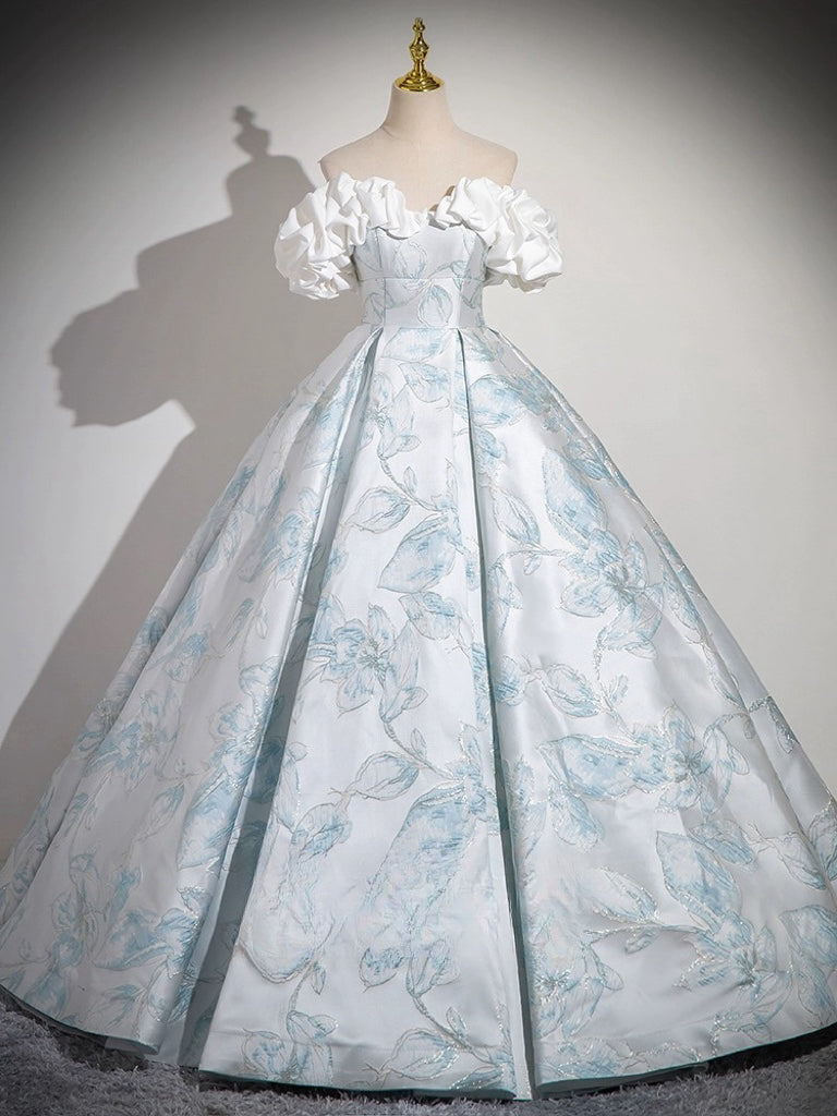 Elegant Off Shoulder A-Line Satin Prom Dress - Royal Blue Long Formal Gown for Homecoming, Ball, and Evening Events