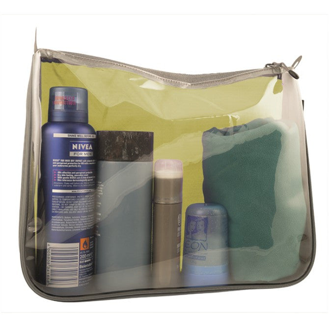 Sea to Summit See Pouch - Waterproof Clear Travel Organizer Bag for Camping, Hiking & Outdoor Gear Storage - Perfect for Toiletries, Electronics & Small Essentials
