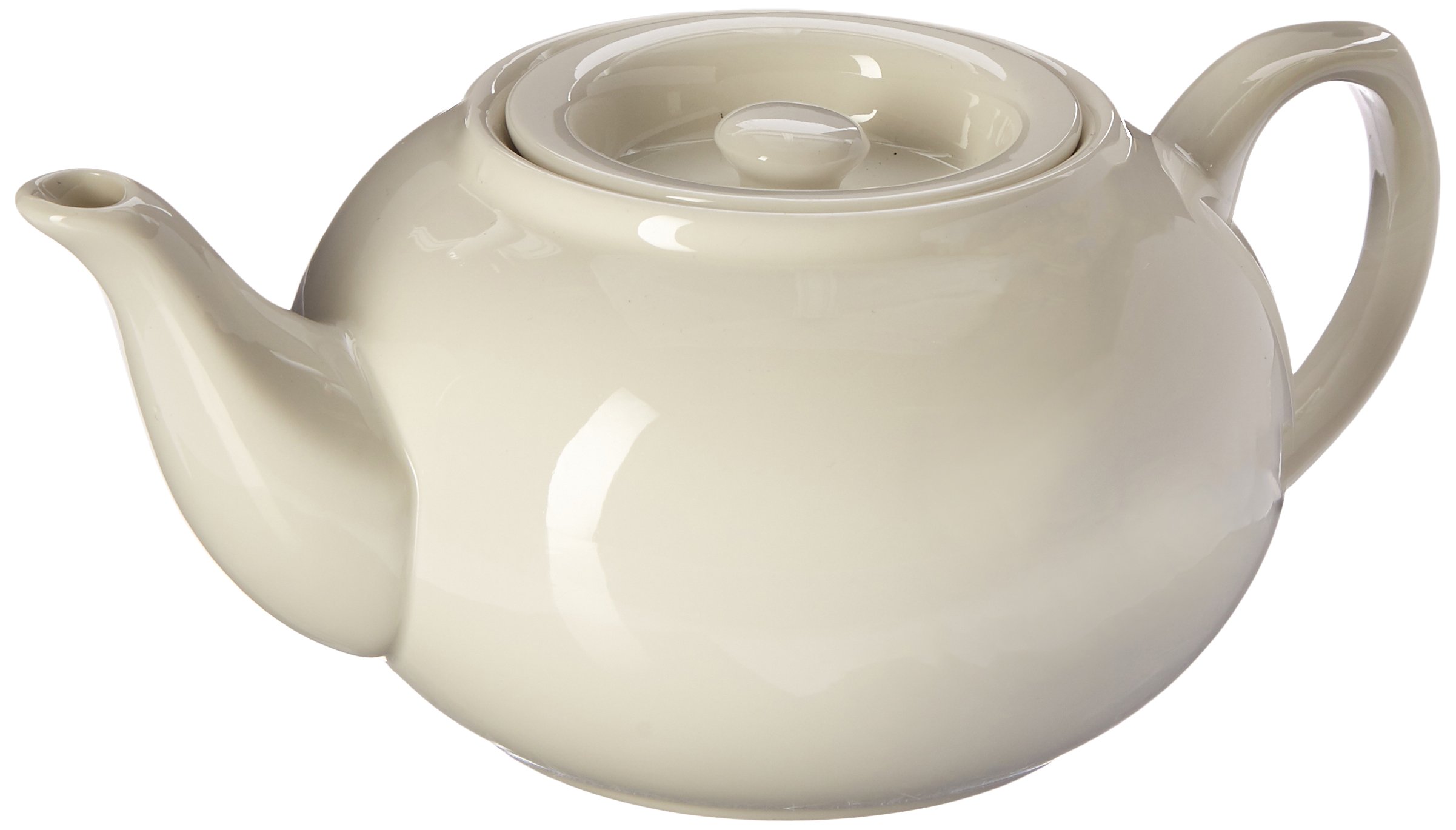 Adagio Teas PersonaliTea 24-Ounce Ceramic Teapot with Removable Infuser Basket - Perfect for Loose Leaf Tea Brewing at Home, Office or Tea Parties