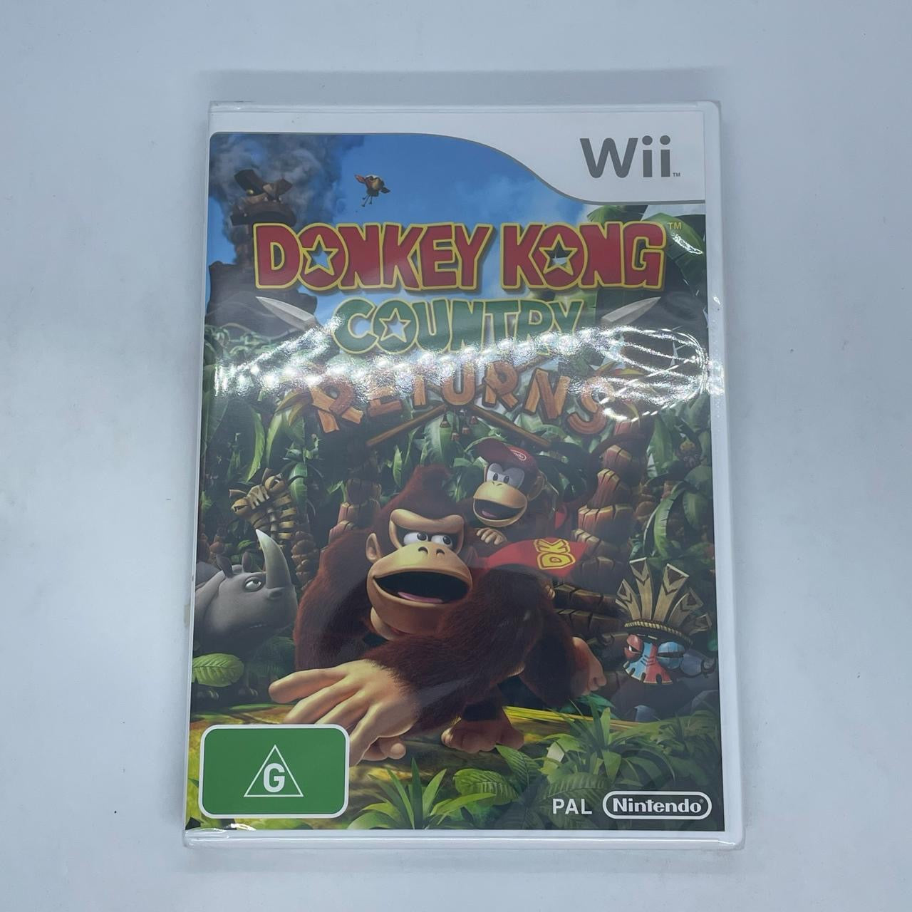 Brand New Sealed Donkey Kong Country Returns Game for Nintendo Wii - Perfect for Family Fun & Retro Gaming Nights