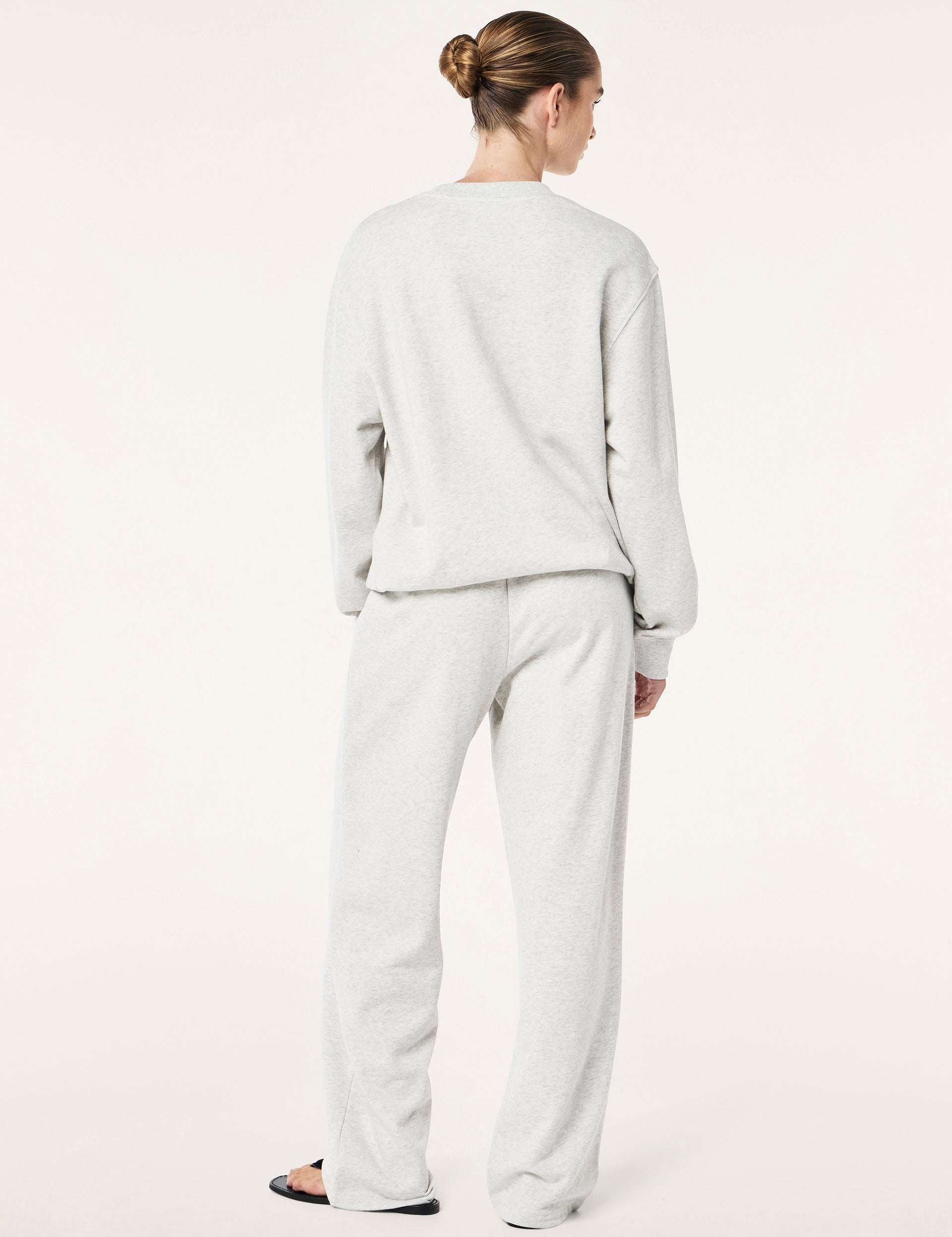 Liberation Sweat Light Grey Marble - Comfortable & Stylish Sweatshirt for Women | Perfect for Casual Wear, Gym, and Lounge