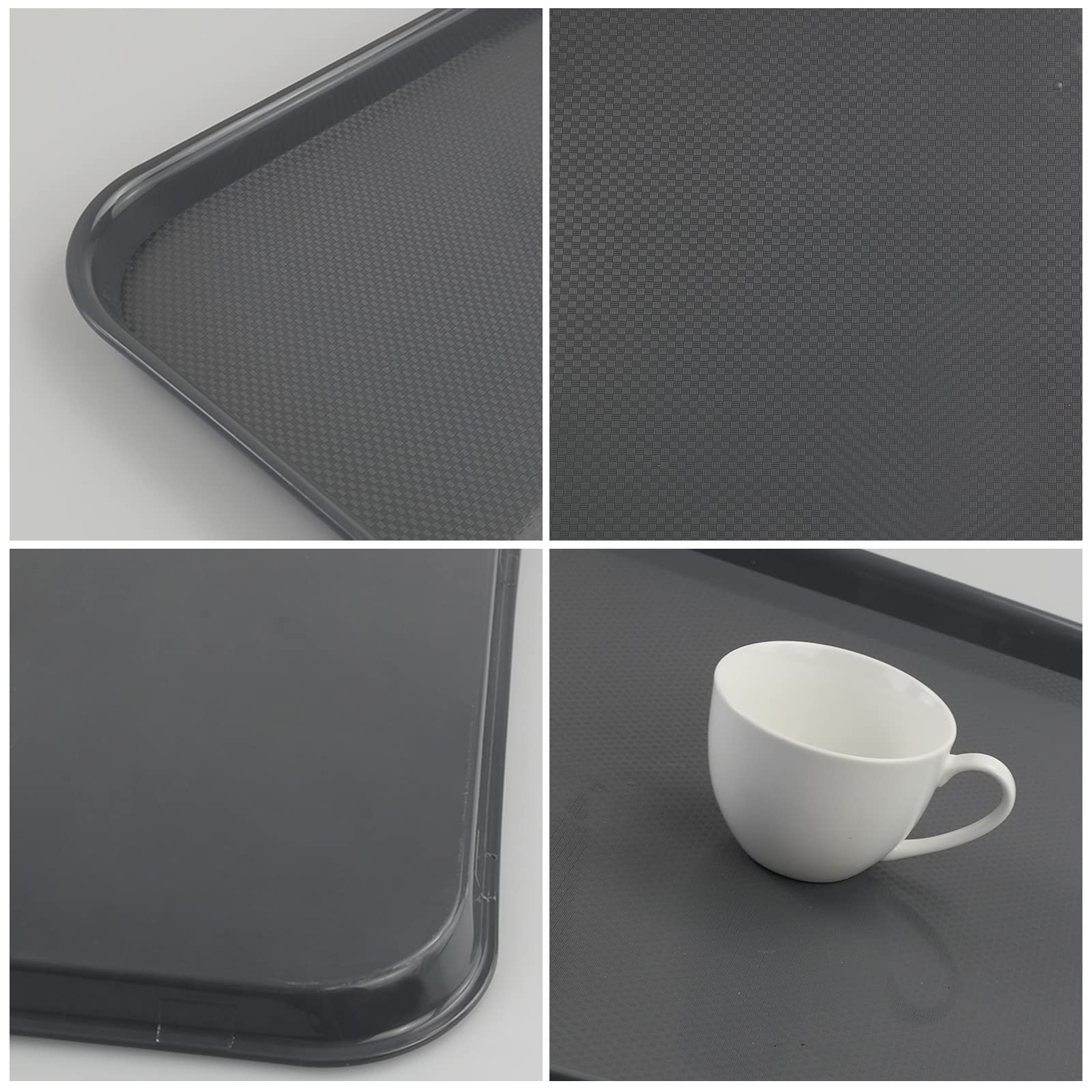 4-Pack Extra Large Plastic Shoe Tray - 25.19