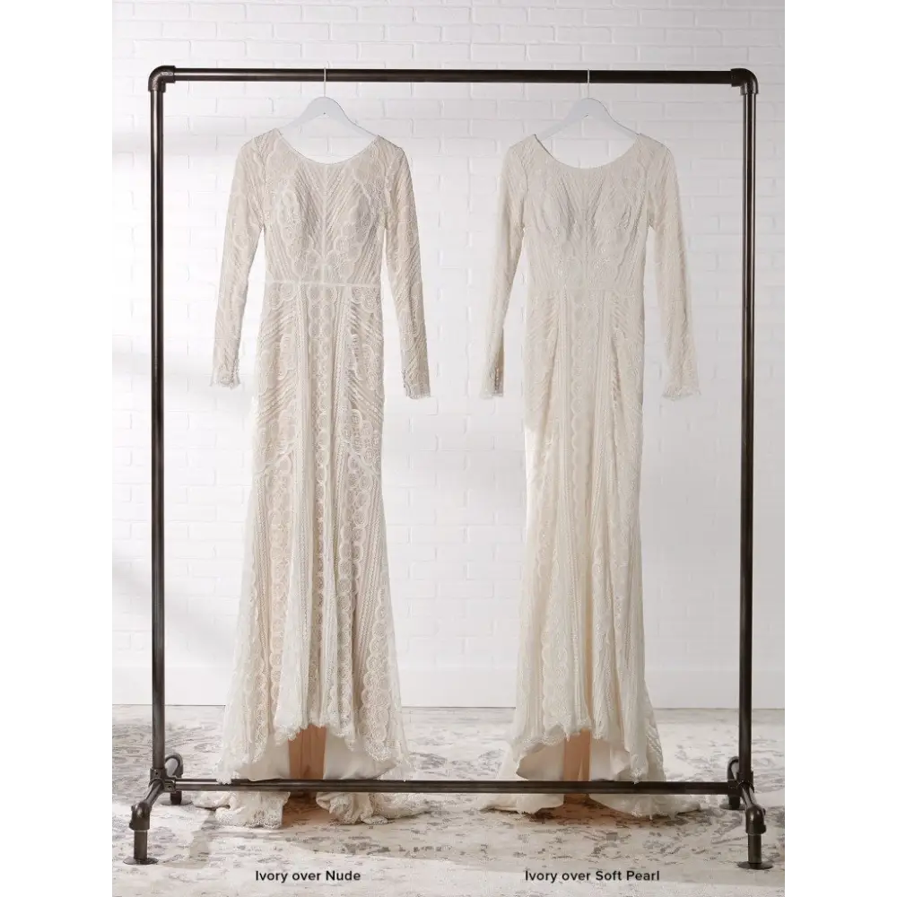 Geraldine Leigh by Maggie Sottero Wedding Dress - Sample Sale | Elegant Lace Bridal Gown for Church Ceremony & Beach Weddings