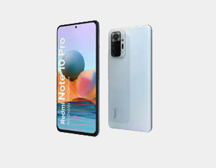 Xiaomi Redmi Note 10 Pro 4G LTE Smartphone - 256GB ROM 8GB RAM, Dual SIM Unlocked GSM Android Phone (Glacier Blue) for Streaming, Gaming & Photography