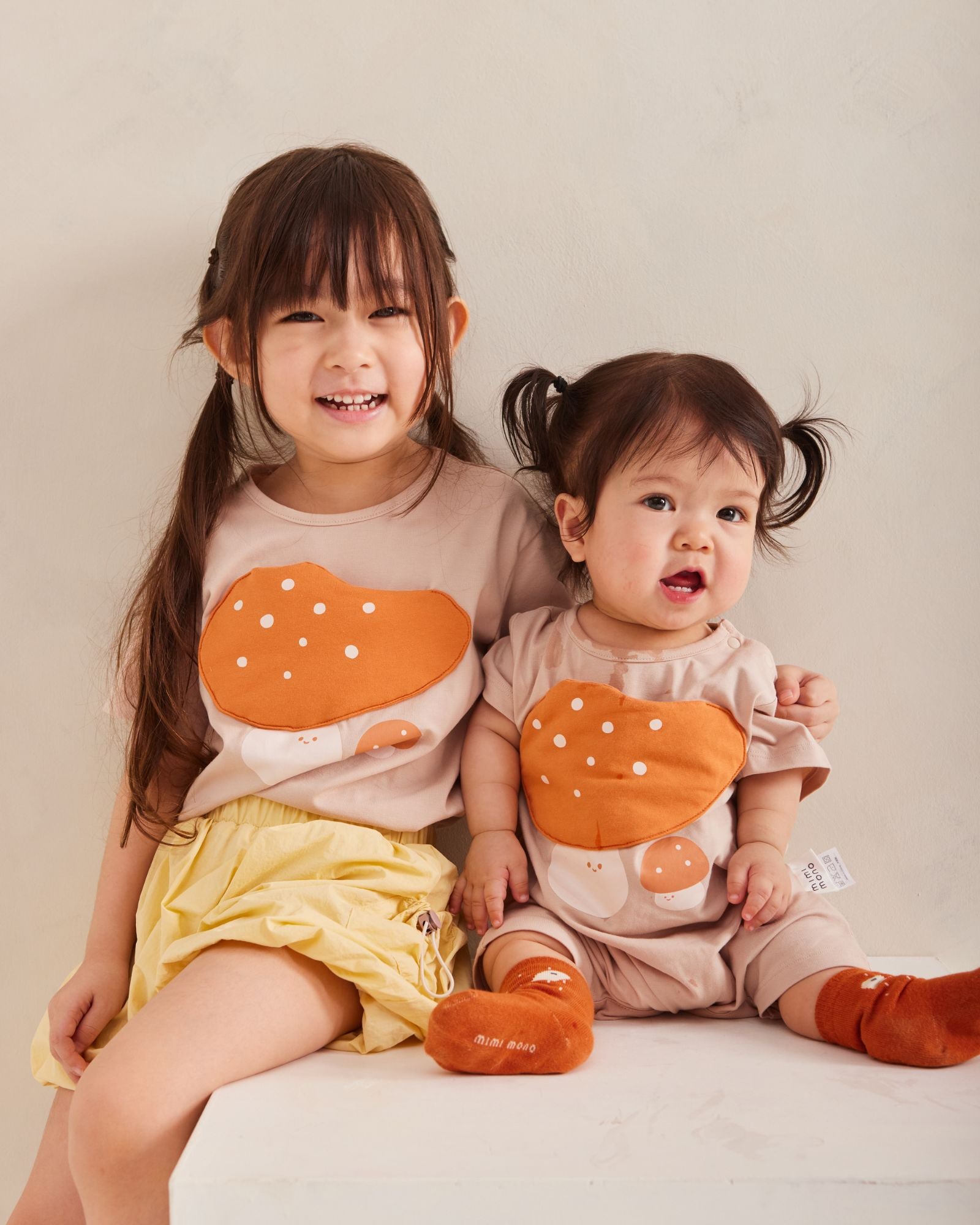Organic Cotton Mushroom Print Baby Romper - Cute Outfit for Newborns & Infants 0-24 Months | Perfect for Photoshoots, Playdates & Everyday Wear