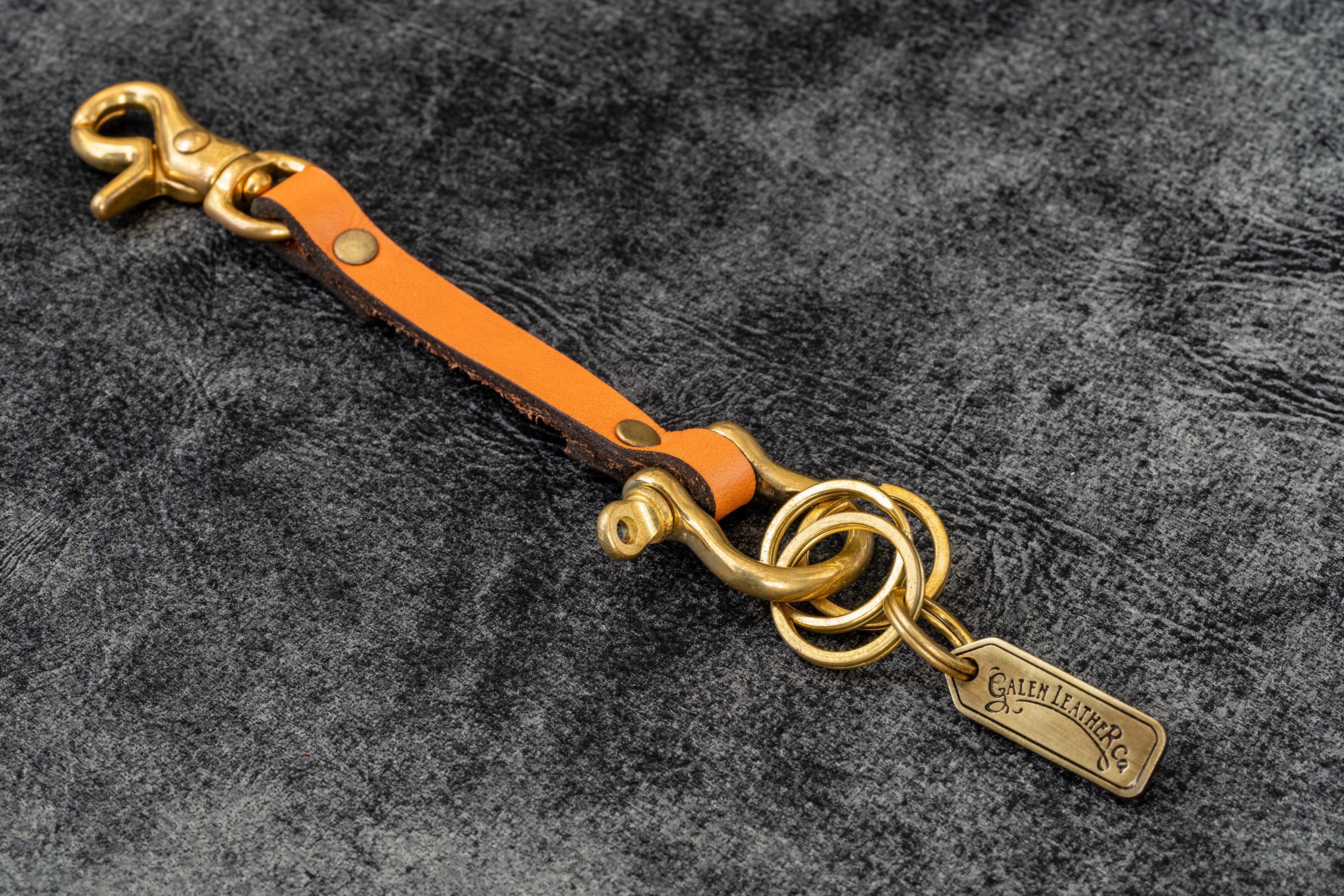 Genuine Leather Key Holder - Premium Key Organizer with RFID Protection for Home & Office Use - Florida Inspired Design