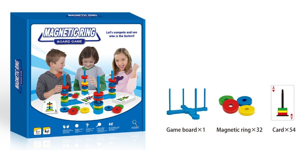 Magnetic Match Game for Kids - Fun Educational Learning Toy for Preschool & Travel | STEM Montessori Activity for Toddlers & Children