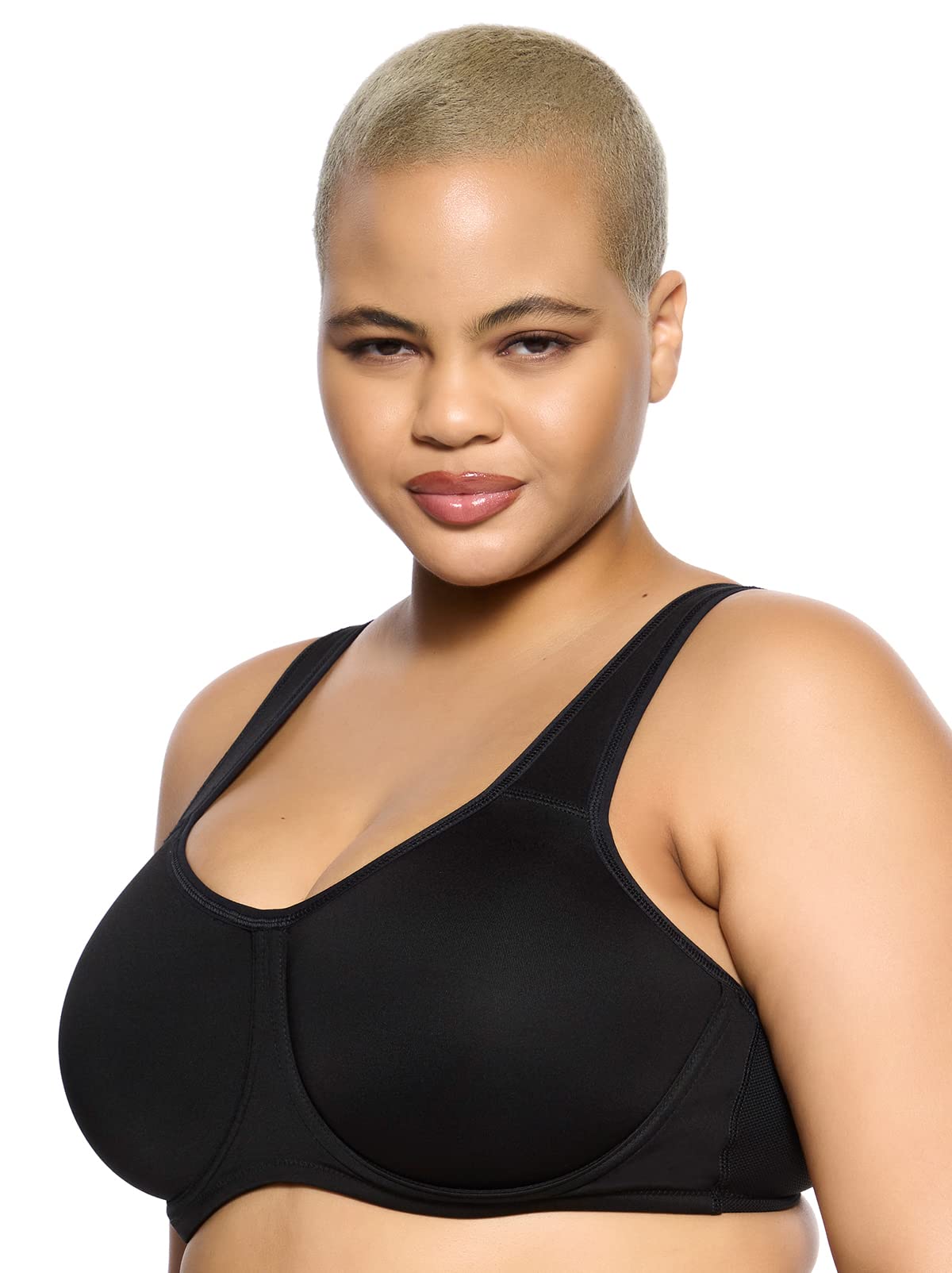 Felina Paramour Body X Underwire Sports Bra - High Support Workout Bra for Women, Comfortable & Breathable for Running, Yoga, Gym & Active Lifestyle
