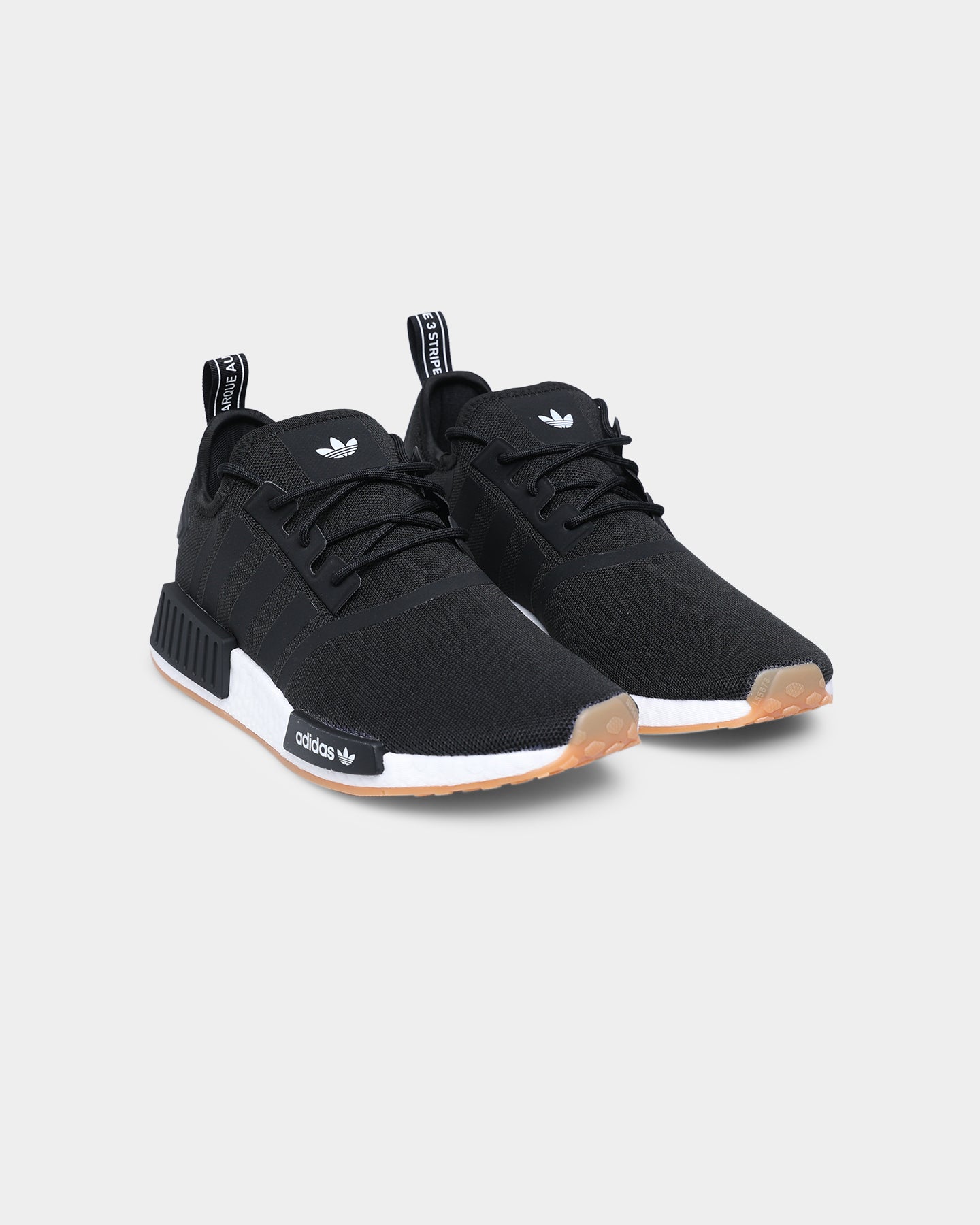 Adidas NMD_R1 Primeblue Running Shoes - Core Black / Gum Sole | Lightweight & Comfortable for Men & Women | Perfect for Gym, Jogging & Casual Wear