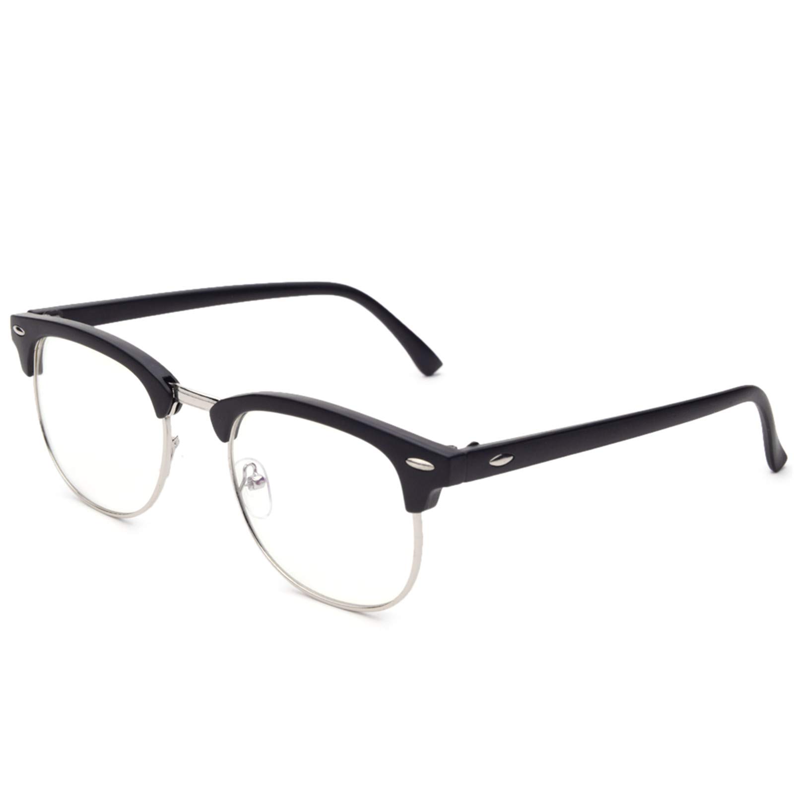 Fuisetaea Blue Light Blocking Glasses for Men & Women - Anti Eyestrain Computer Reading Glasses, Myopia & Nearsighted Vision Correction - Perfect for Office, Gaming & Screen Time