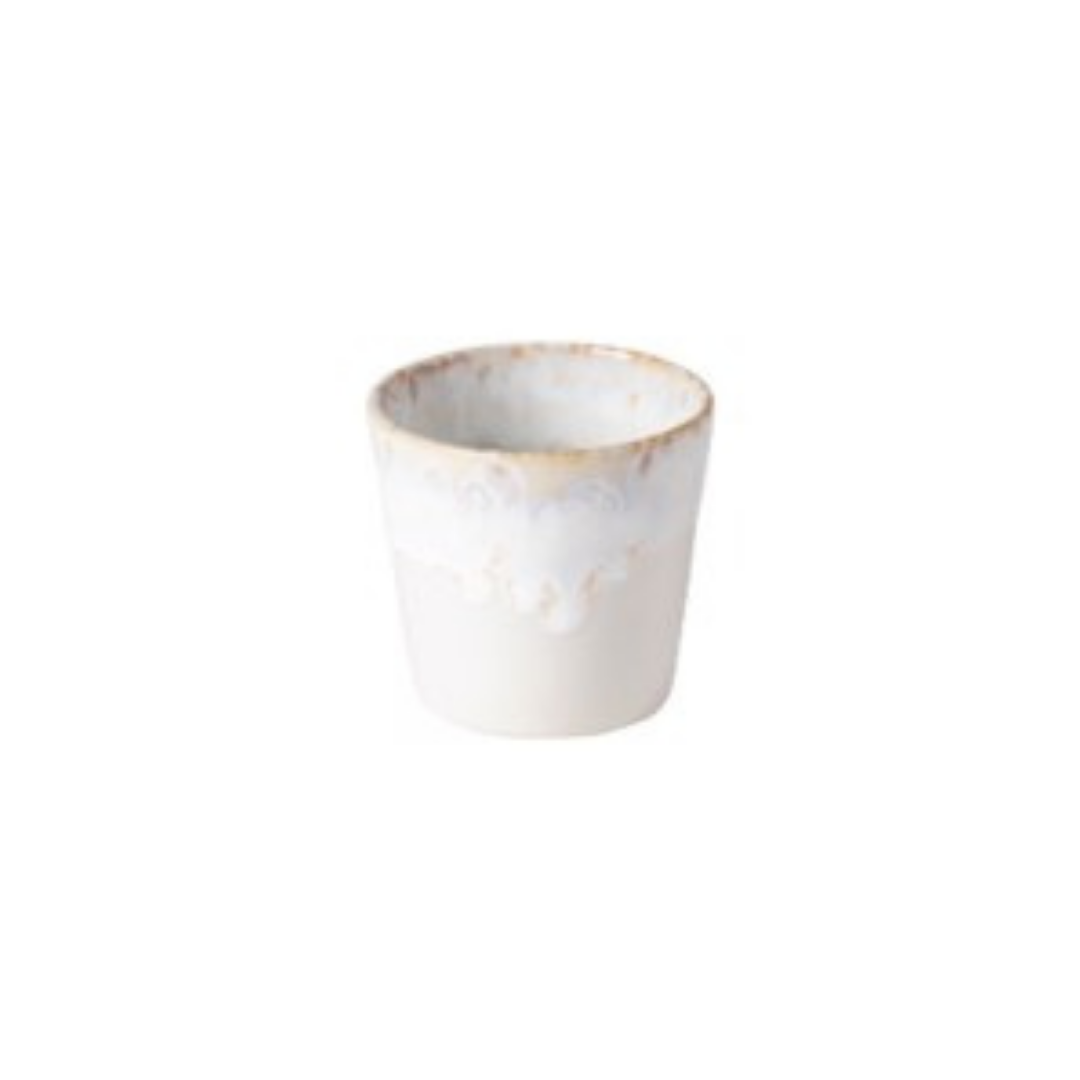 Premium Costa Nova Grespresso Lungo Cup - White Porcelain Espresso Cup Set for Home & Cafe | Perfect for Espresso, Lungo & Coffee Lovers | Dishwasher Safe & Durable