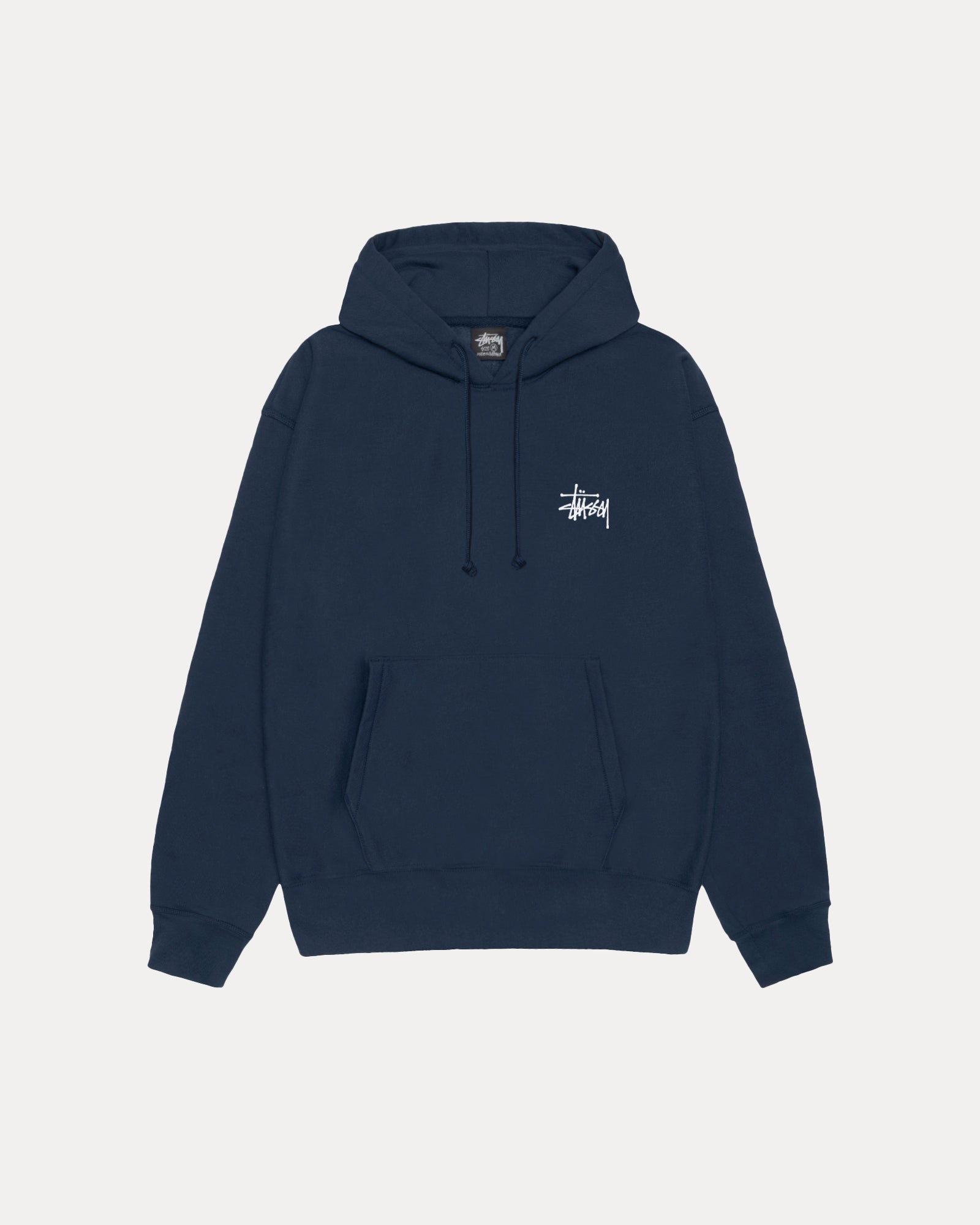 Stüssy Basic Hoodie for Men & Women - Classic Streetwear Pullover for Casual Wear & Urban Fashion