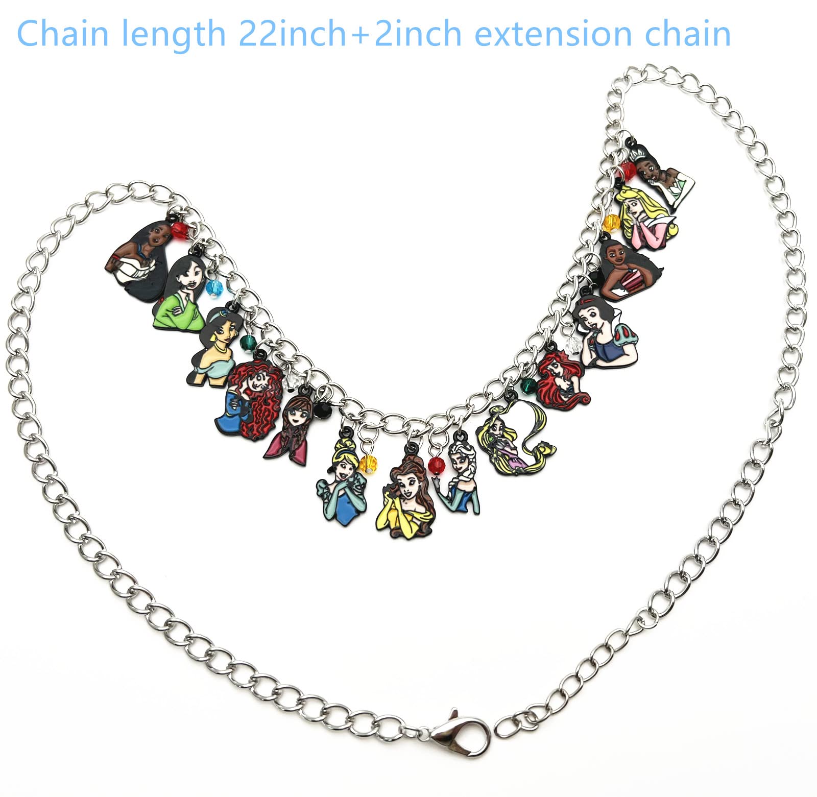 Anime Cartoon Charm Necklace for Women - Cute Japanese Style Pendant Jewelry Gift for Girlfriend, Wife, Daughter - Perfect for Cosplay, Birthday, Valentine's Day Gifts