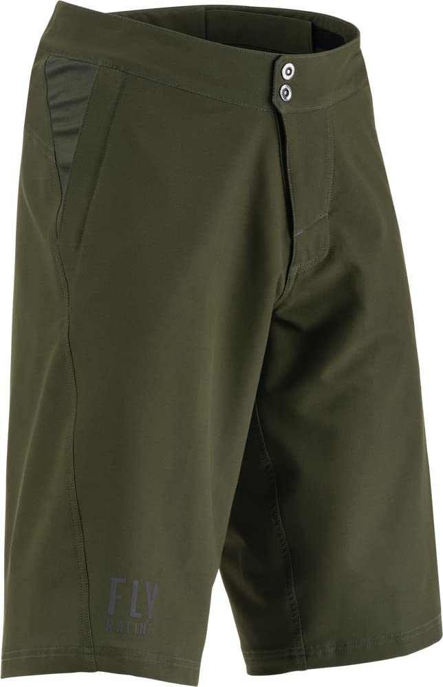 Fly Racing Maverick Shorts - Men's Motocross & Off-Road Riding Pants (Dark Forest, Size 34) - Durable & Comfortable for MX Racing, Dirt Biking & Outdoor Adventures