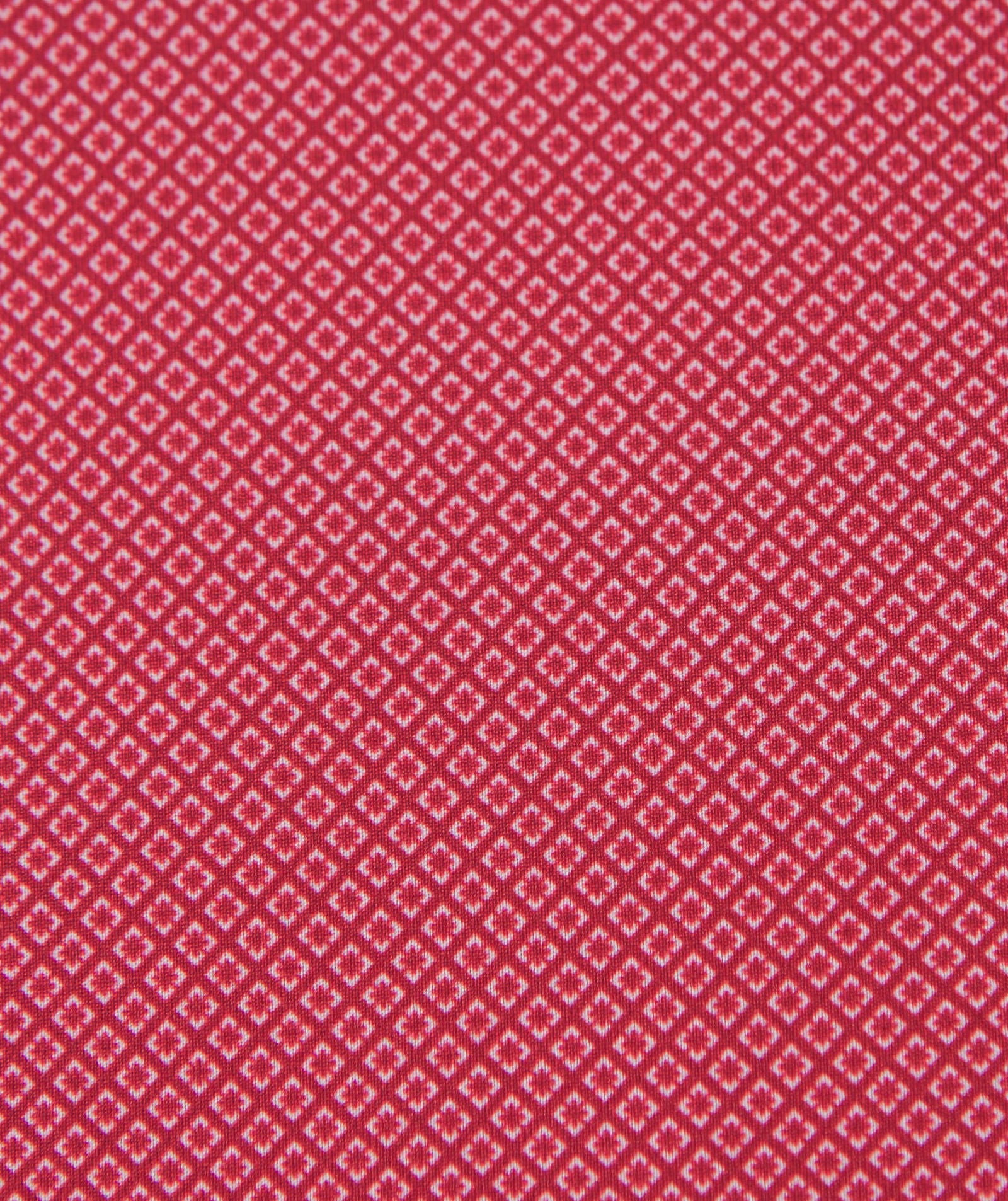 Clarence Mini Diamond Jacquard Performance Polo for Men - Breathable & Moisture-Wicking Golf Shirt - Perfect for Golf, Tennis & Casual Wear
