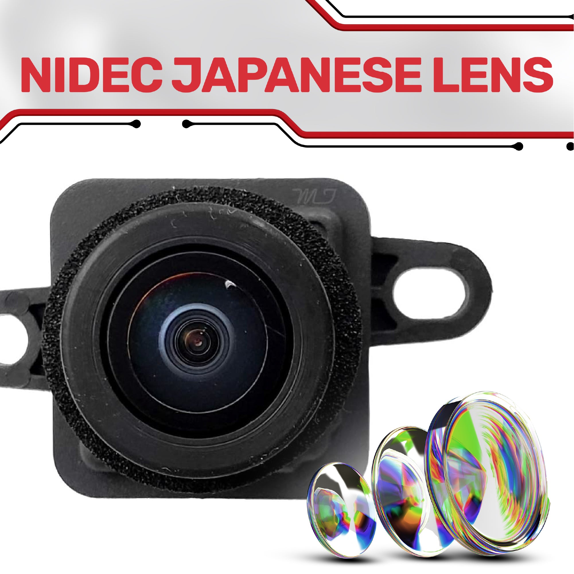 OEM Replacement Backup Camera for Dodge Journey (2011-2019) - Part # 56054158AB/AC/AD/AE/AF/AG - High-Quality Rear View Camera for Safe Parking & Reversing