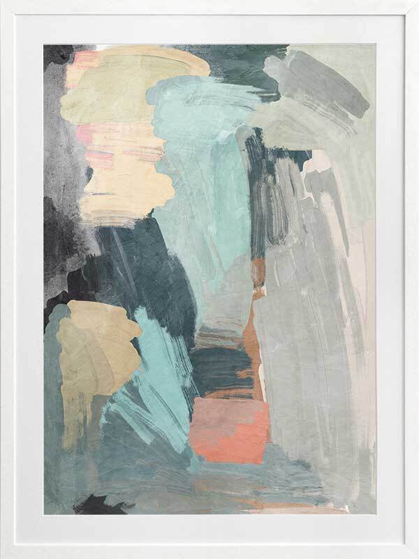 Cool, Calm & Collected Framed Art Print - Modern Wall Decor for Living Room, Bedroom & Office - Perfect for Home & Office Decor