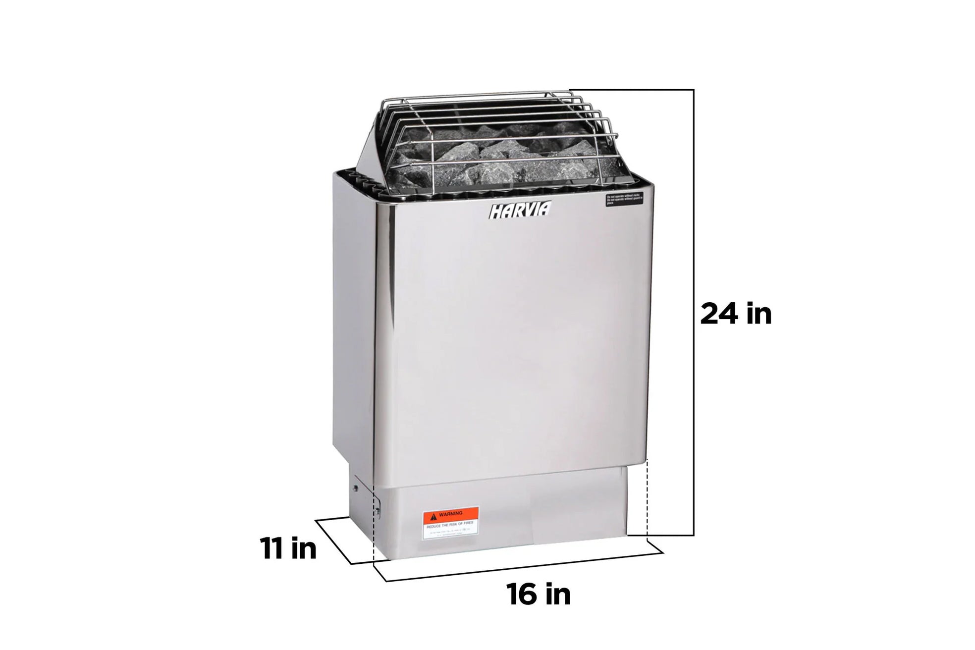 Harvia KIP Electric Sauna Heater with External Controls - Premium Home Spa & Wellness Solution for Relaxation & Detox