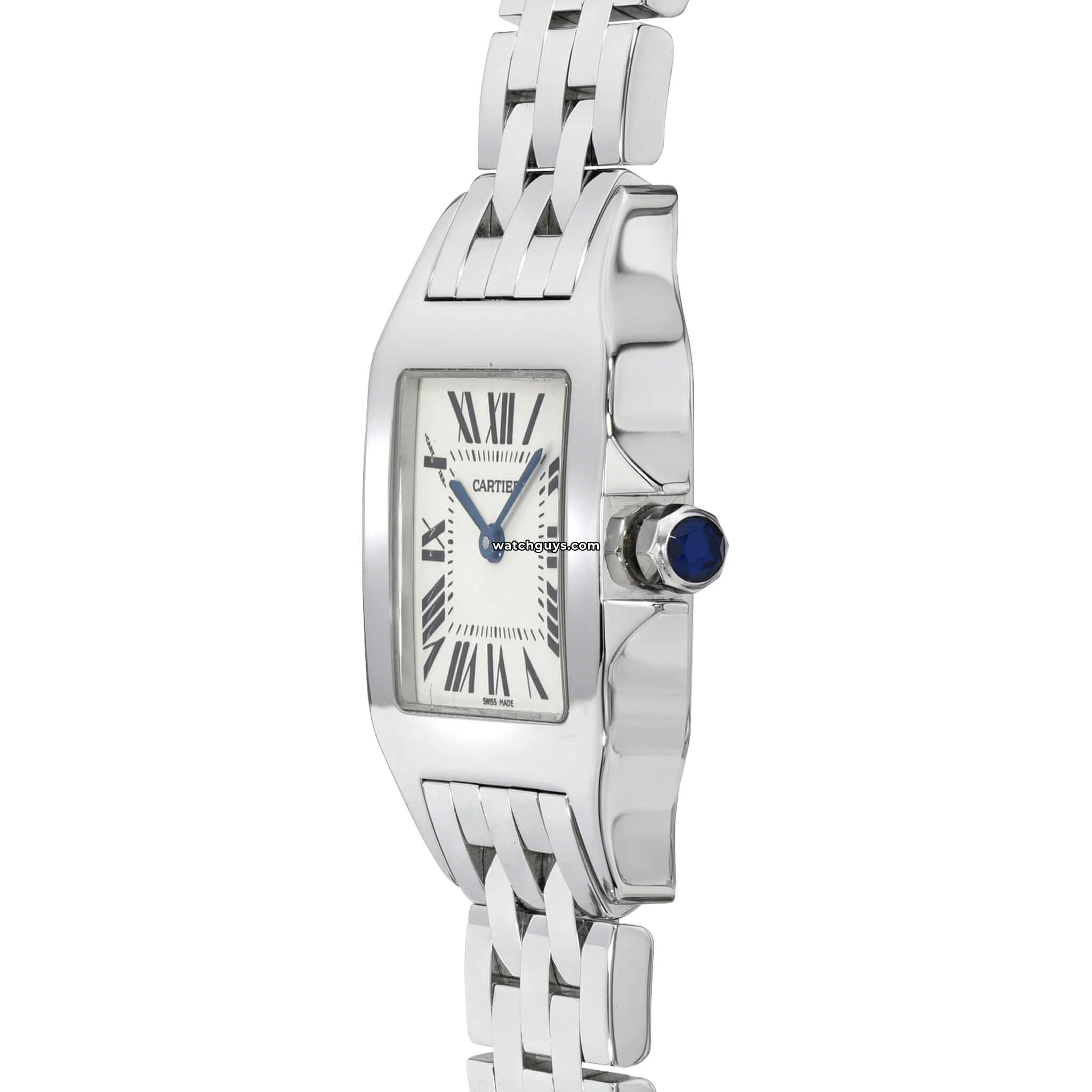 Cartier Santos Demoiselle Midsize Watch W25065Z5 - Luxury Women's Stainless Steel Timepiece for Business, Gifting & Special Occasions