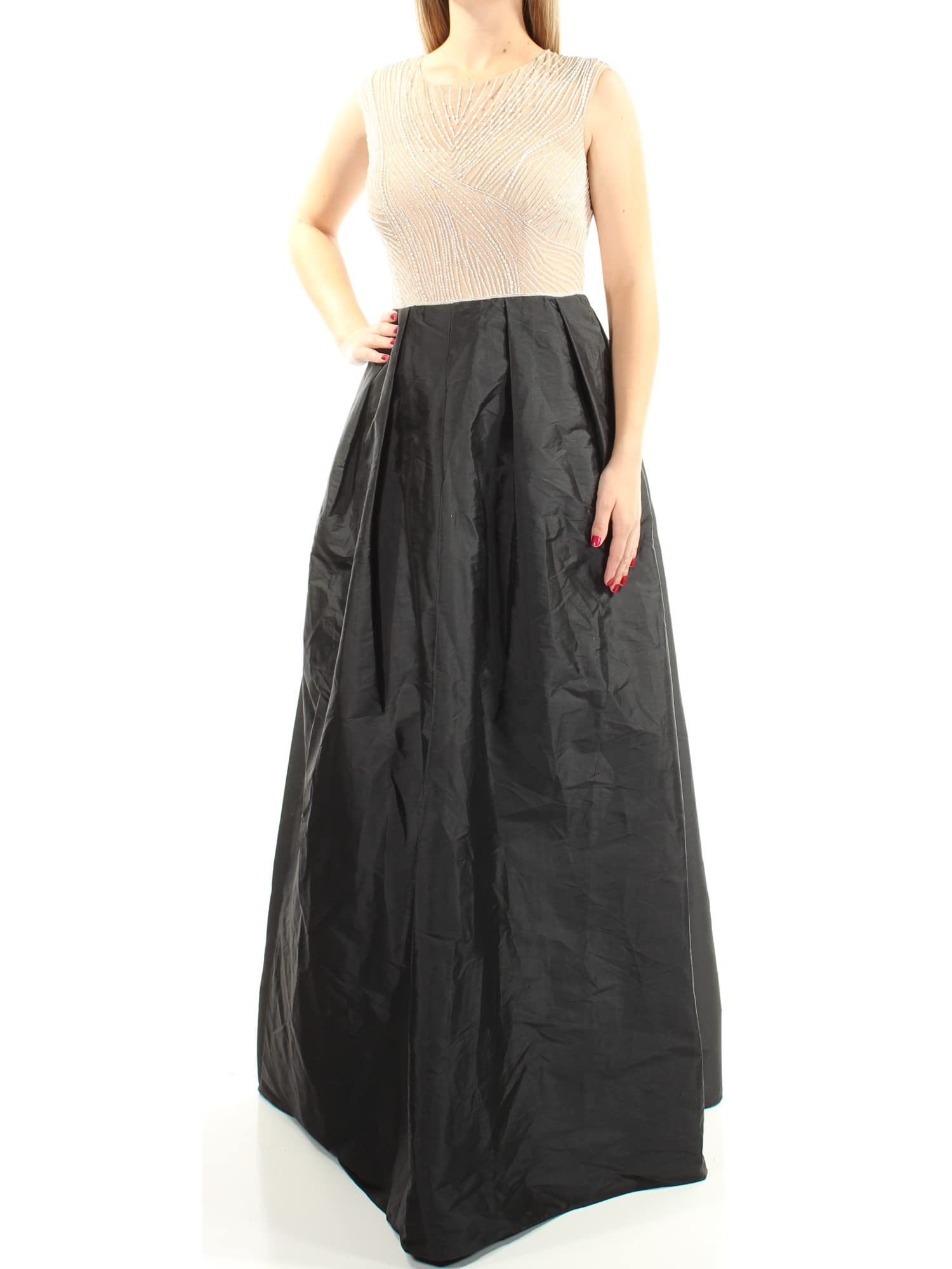 Adrianna Papell Women's Classic Elegant Evening Dress for Prom, Wedding & Special Occasions | Formal Gowns for Women | Plus Size Options Available