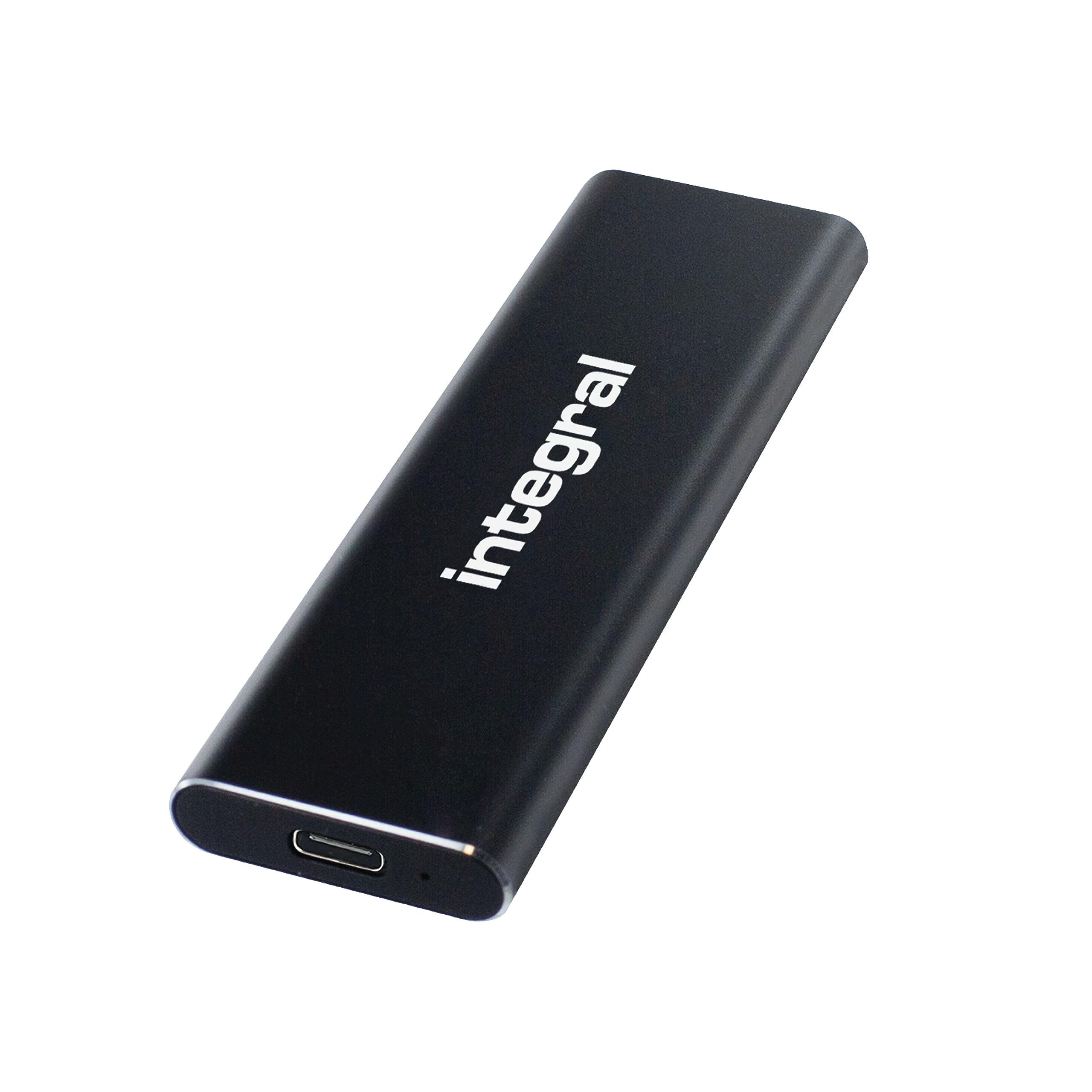 Integral SlimXpress 2TB USB & USB-C 3.2 Gen 2 Portable External SSD - Ultra Fast 1050MB/s Read 1000MB/s Write, Aluminum Casing, Plug & Play - Compatible with Mac, PC, XBOX, PlayStation - Perfect for Gaming, 4K Video Editing & File Backup