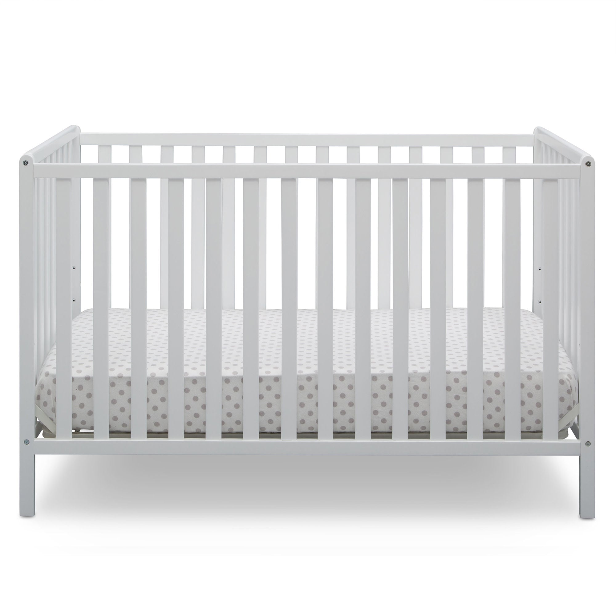 Heartland 4-in-1 Convertible Baby Crib - Toddler Bed, Daybed & Full-Size Bed - Safe Nursery Furniture for Newborn to Adult - Perfect for Baby Rooms, Daycare Centers & Guest Bedrooms
