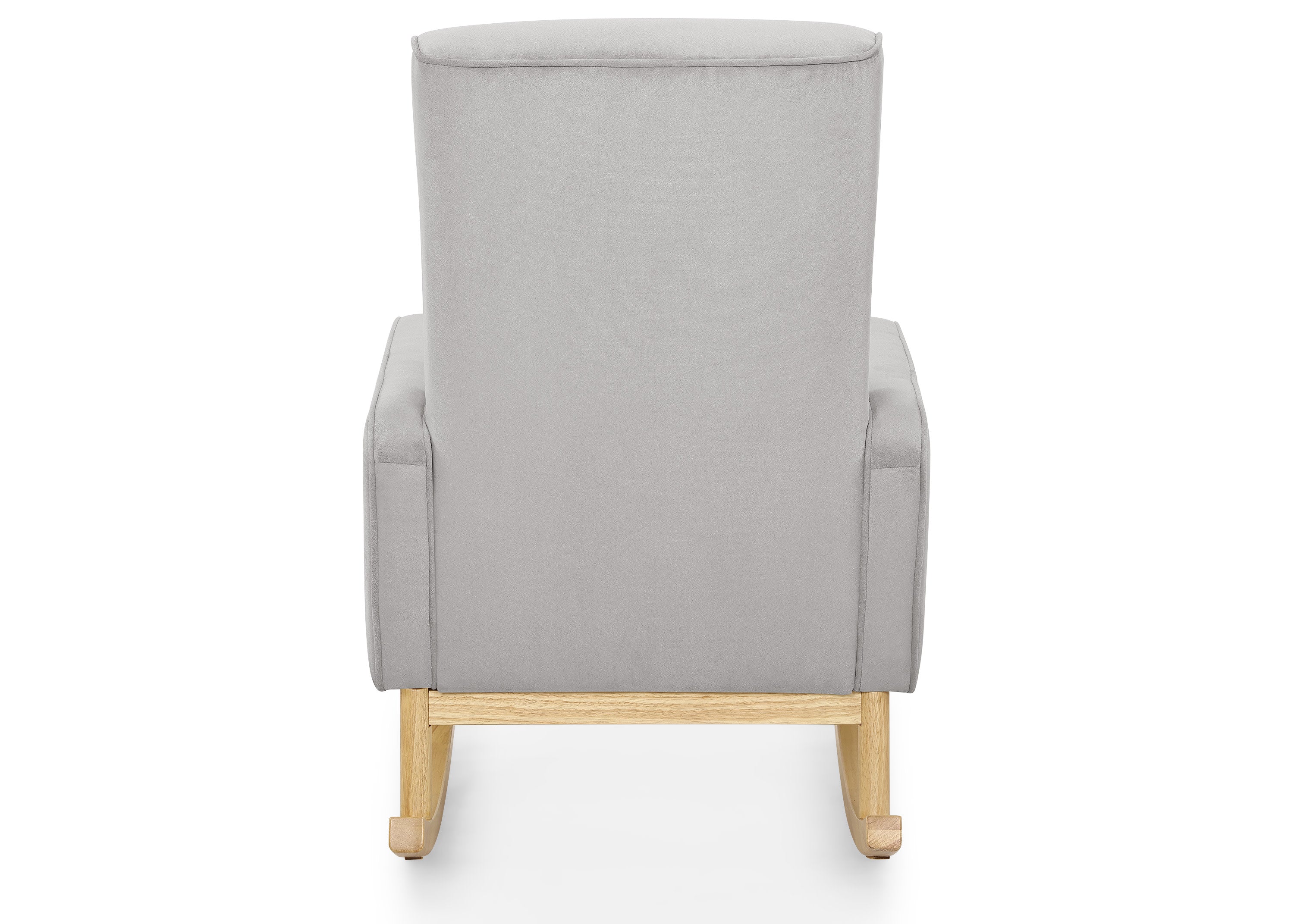 Comfortable Drew Rocking Chair for Living Room & Nursery - Relaxing Wooden Rocker with Ergonomic Design - Perfect for Reading, Nursing, and Stress Relief