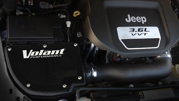 2012-2018 Jeep Wrangler JK 3.6L V6 Performance Cold Air Intake System - Closed Box Design for Improved Engine Power & Fuel Efficiency - Perfect for Off-Roading & Daily Driving