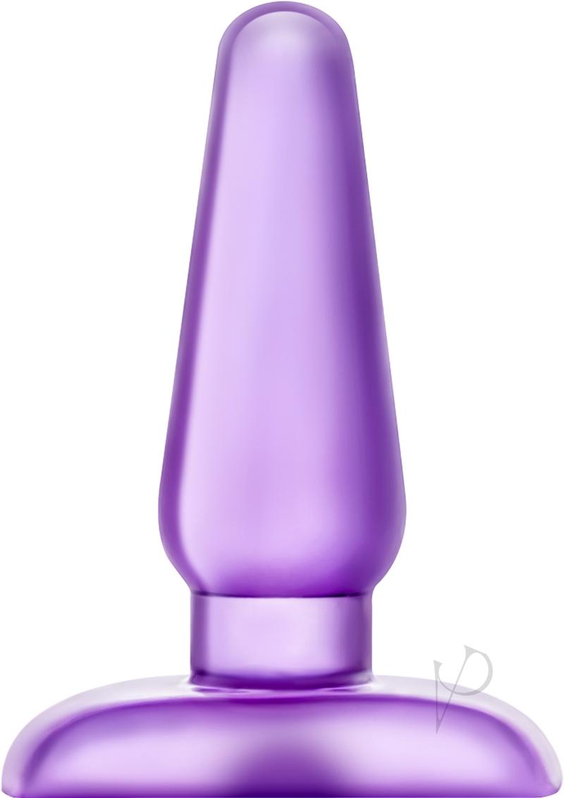 B Yours Eclipse Pleaser Medium Purple Butt Plug - Sensual Adult Toy for Couples & Solo Play, Perfect for BDSM & Intimate Moments