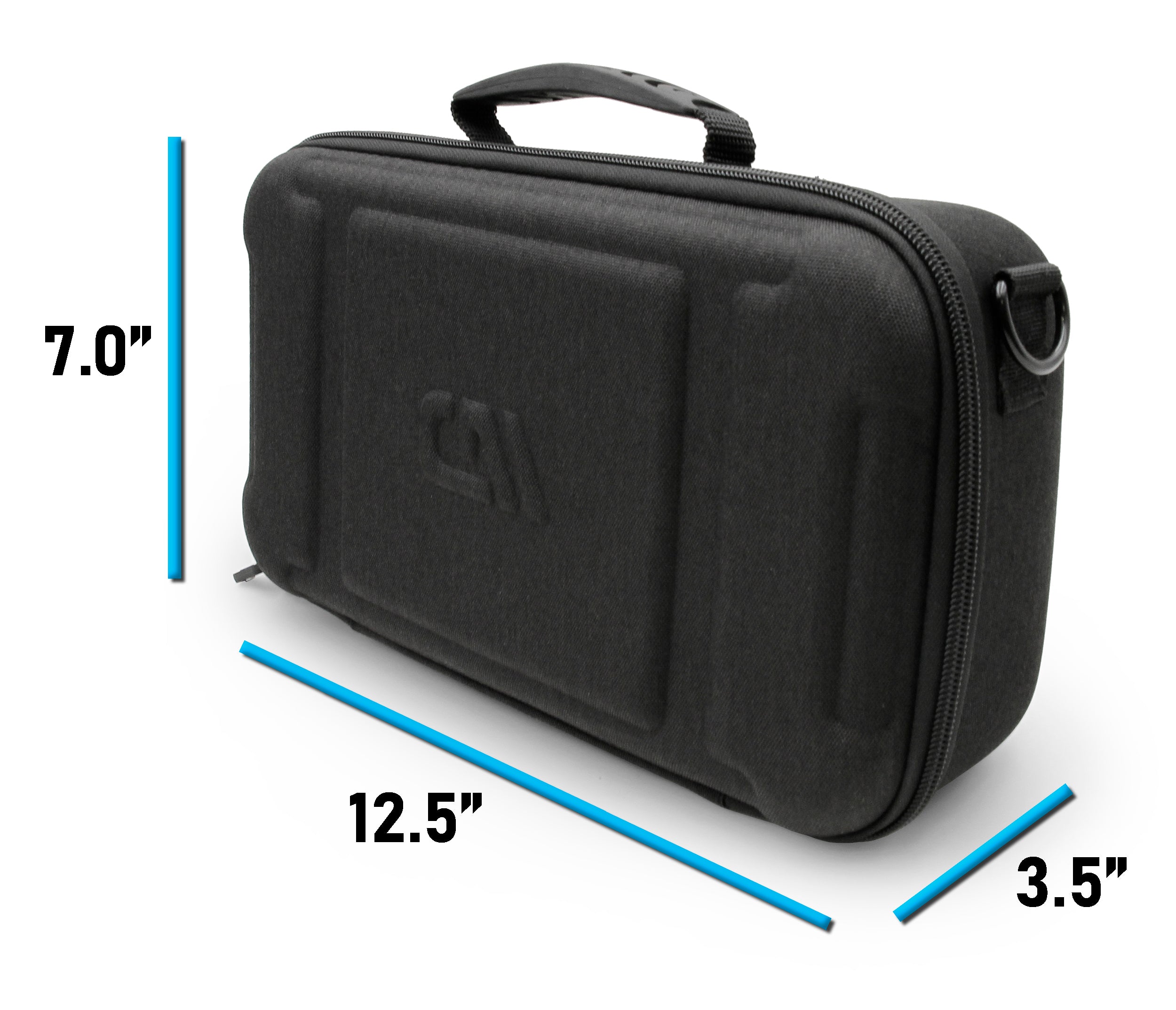 Audio Technica Sound Burger Protective Travel Case for AT-SB727 Portable Turntable - Durable Black or Gray Cover - Perfect for DJs, Travel & Vinyl Record Storage
