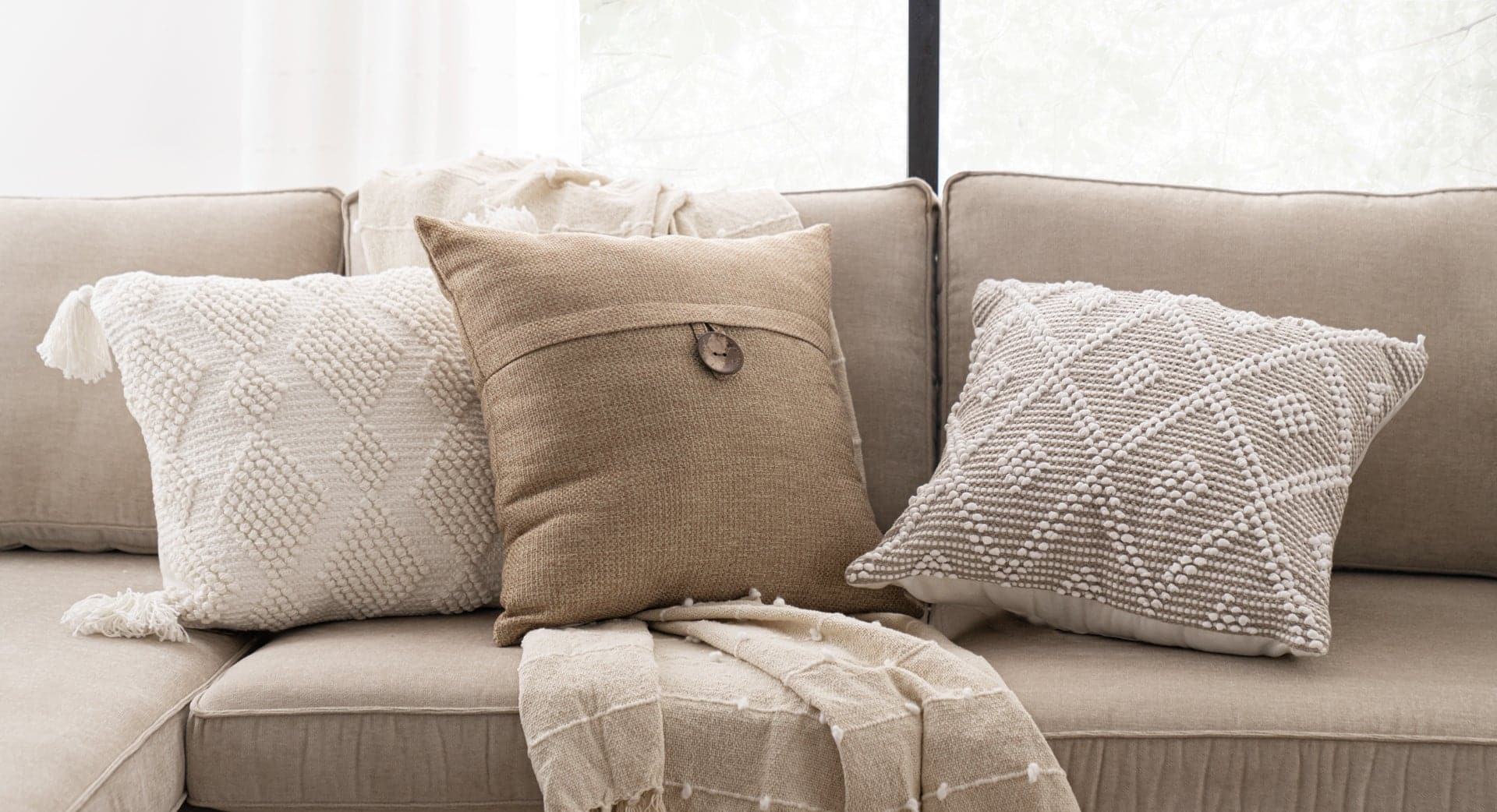 Adelyn Decorative Pillow Cover - Soft & Stylish Home Decor for Sofa, Bed, Couch - Perfect for Living Room, Bedroom & Nursery