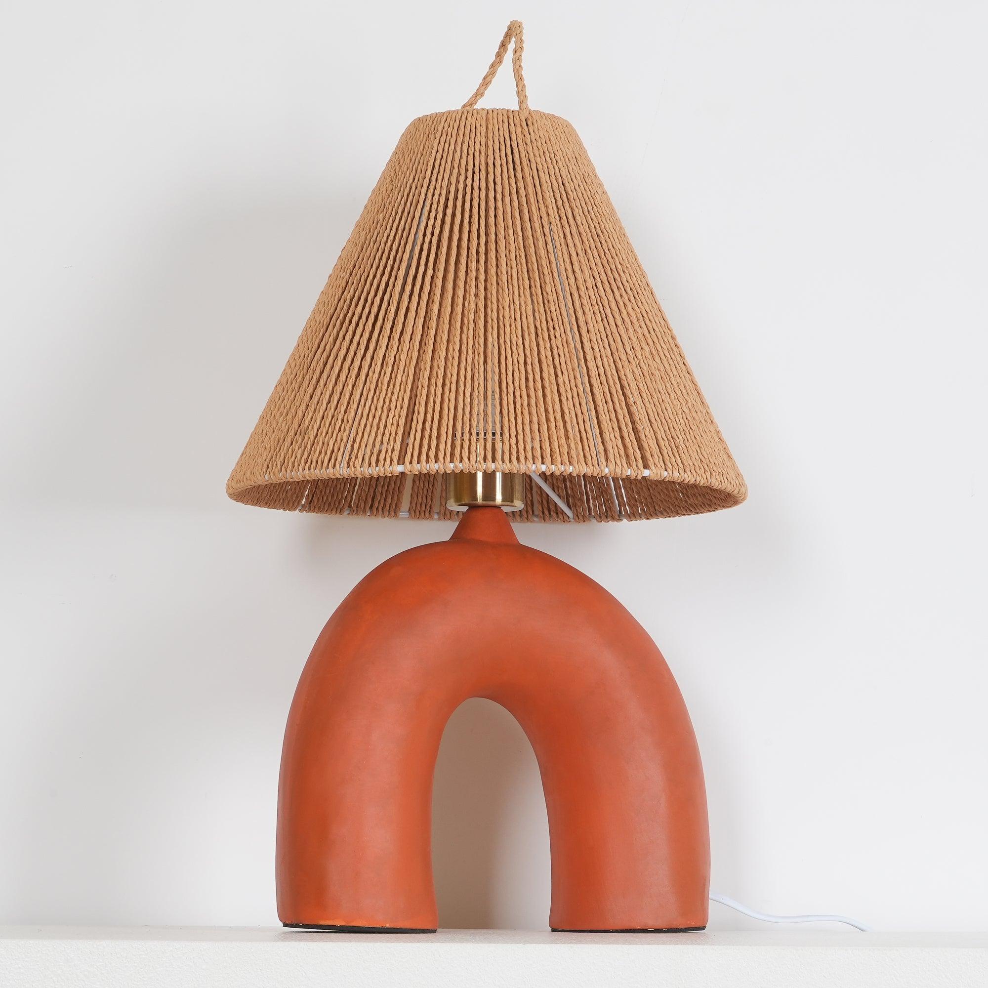 Modern Arched Table Lamp - Adjustable LED Desk Light for Home Office, Bedroom & Living Room - Stylish Lighting for Reading, Working & Decor