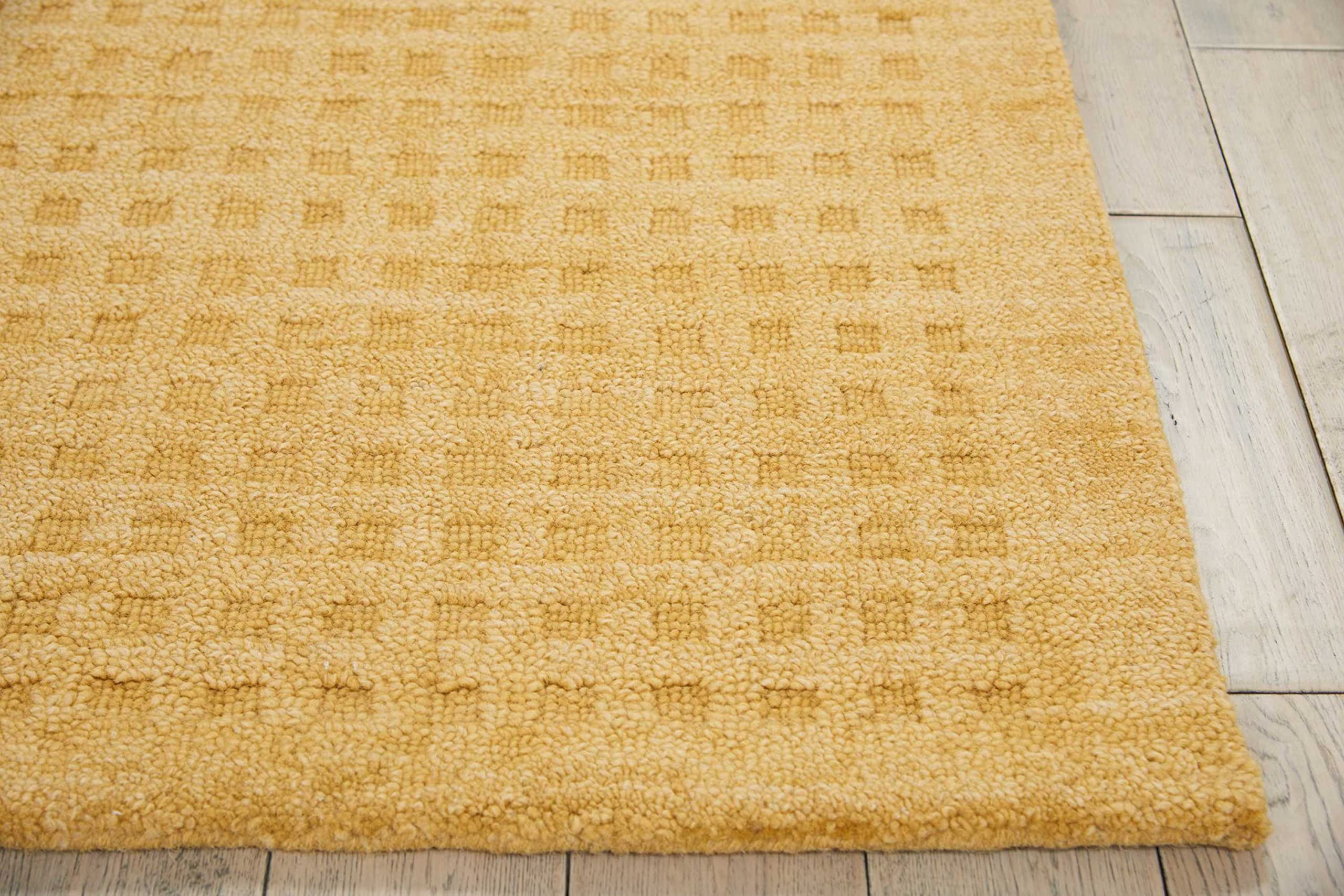 Nourison Perris Solid Gold 3'9