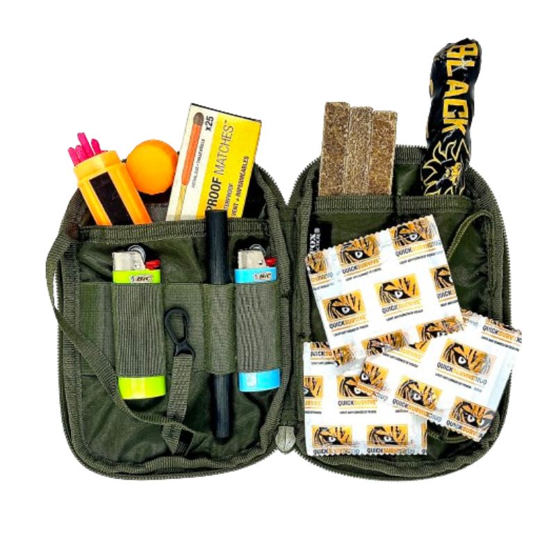 Best Survival Fire Kit for Outdoor Camping & Emergency Preparedness – Waterproof Fire Starter, Flint & Steel, Tinder – Perfect for Hiking, Backpacking & Wilderness Adventures