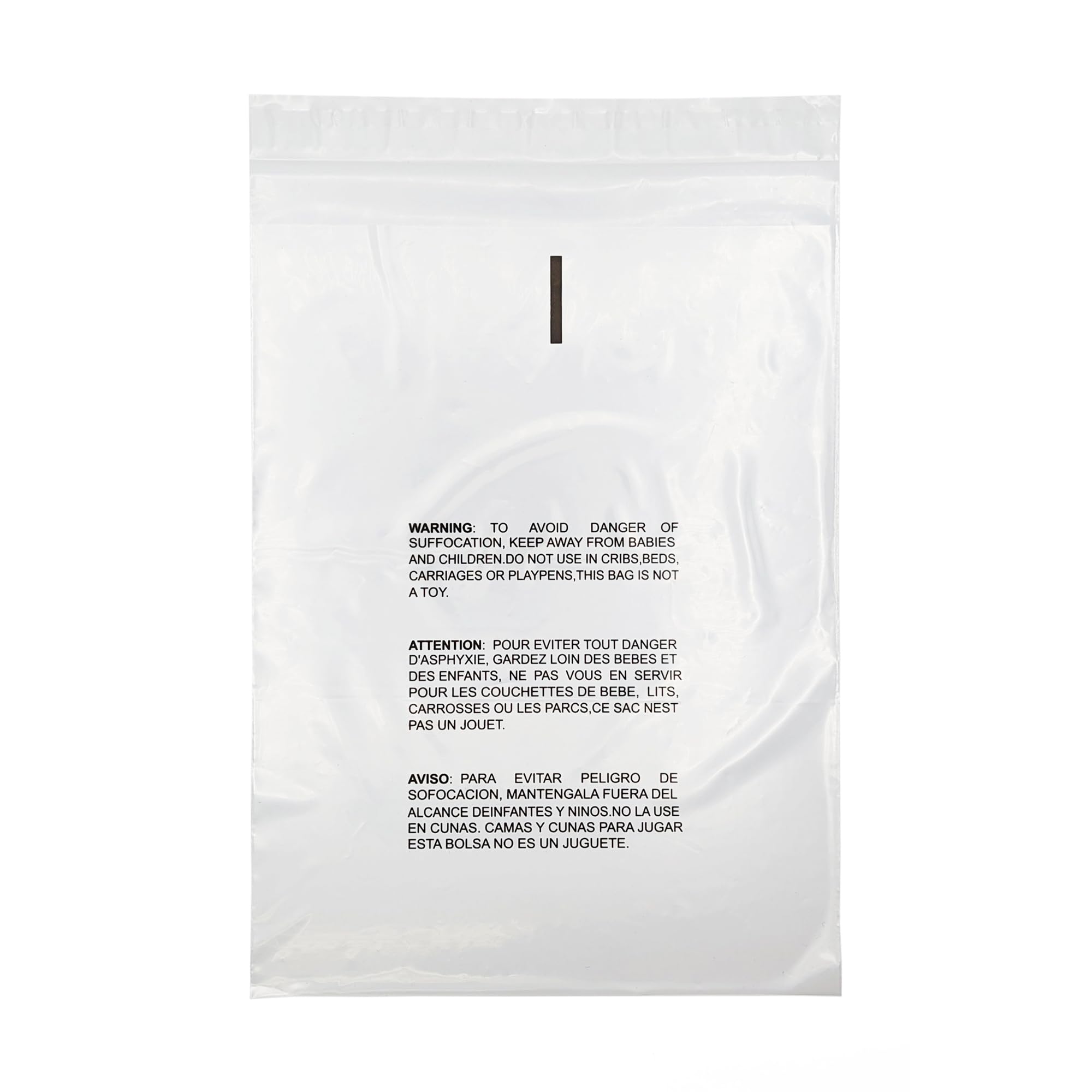 MMBM 10x13 Inch Clear Polypropylene Bags - 2000 Count Self-Seal Poly Bags with Suffocation Warning | Durable Packaging & Shipping Bags for T-Shirts, Apparel, Crafts & Retail Products | Perfect for Ecommerce, Storage & Organization