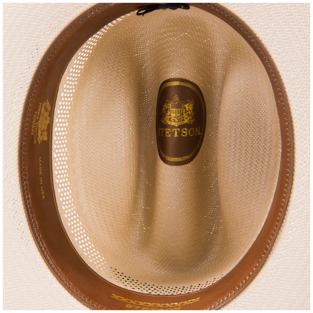 Stetson Toasted Open Road 10X Straw Cowboy Hat with Ventilation - Premium Western Hat for Men | Perfect for Rodeo, Outdoor Adventures & Country Music Festivals