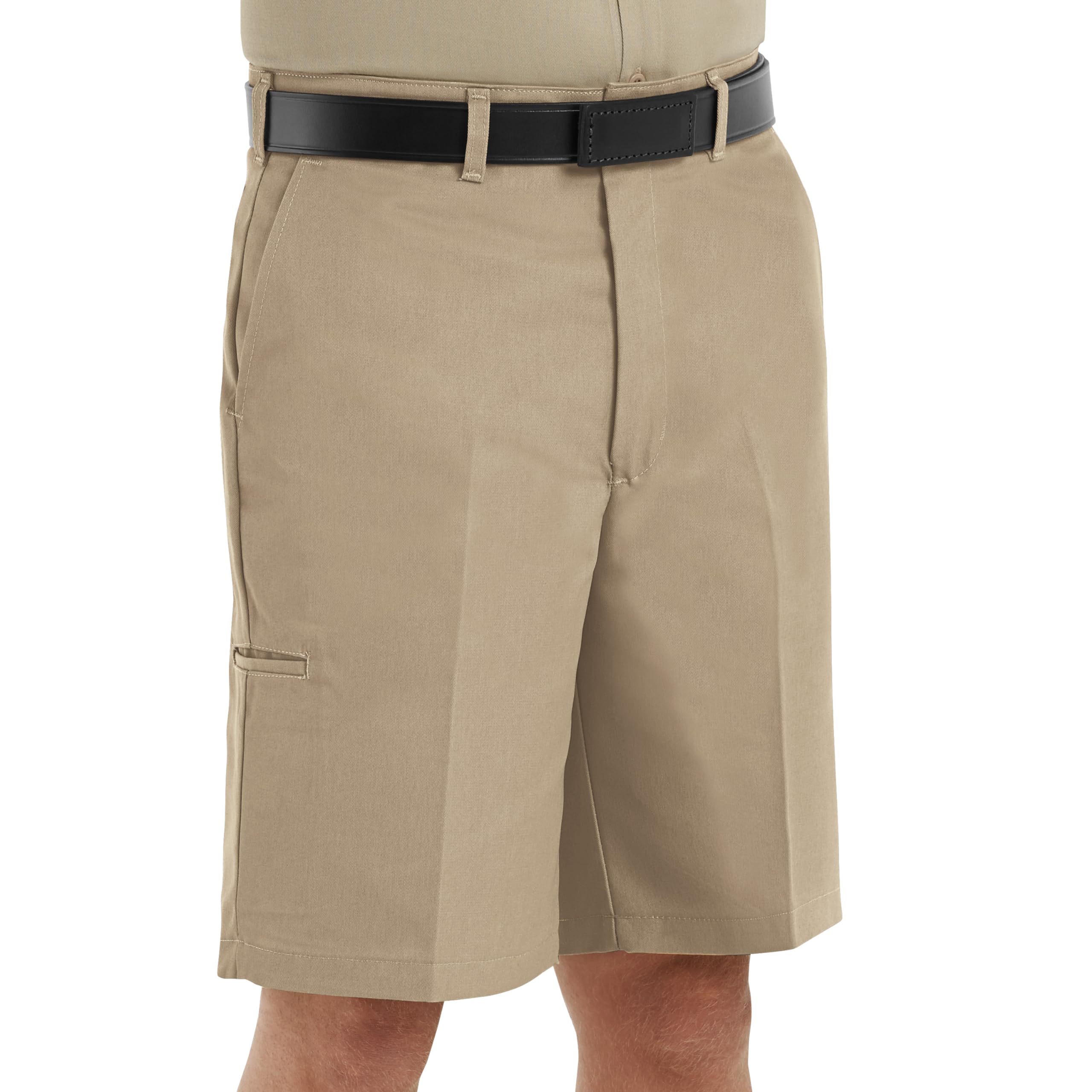 Red Kap Men's Work Shorts with Cell Phone Pocket - Durable & Comfortable for Construction, Landscaping, and Outdoor Jobs