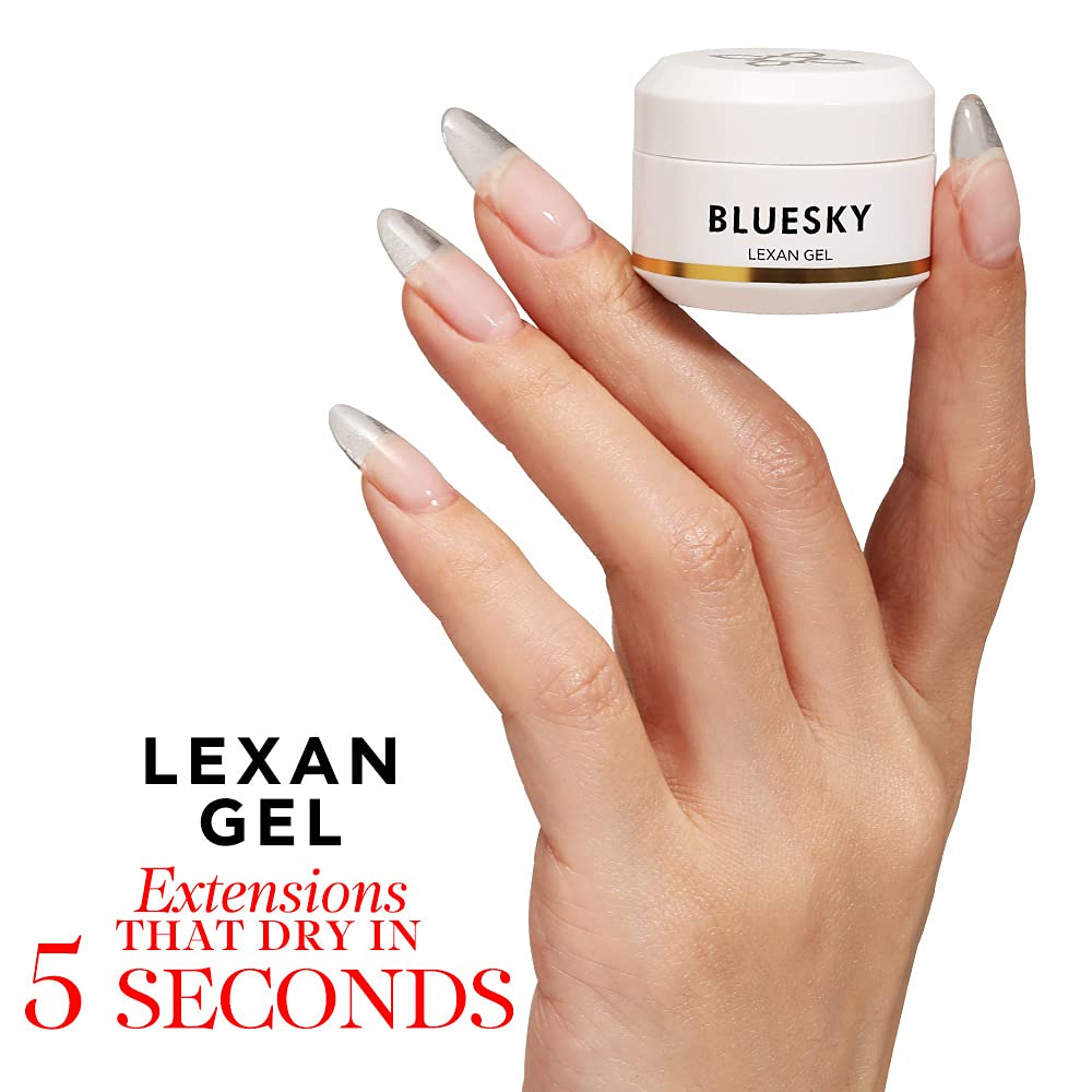 BLUESKY 15g Clear UV/LED Builder Gel for Nail Extensions - Long-Lasting Chip-Resistant Nail Strengthening Gel for French Manicure & 3D Nail Art | Professional Salon & DIY Nail Kit | Perfect Gift for Beauty Lovers | Ideal for Home Manicures, Wedding Nails, Bridal Parties, Holiday Events, Professional Salon Use & Everyday Wear | Great for Gel Nails, Acrylic Nails, Nail Art Designs, Nail Repair, and Nail Care Routine