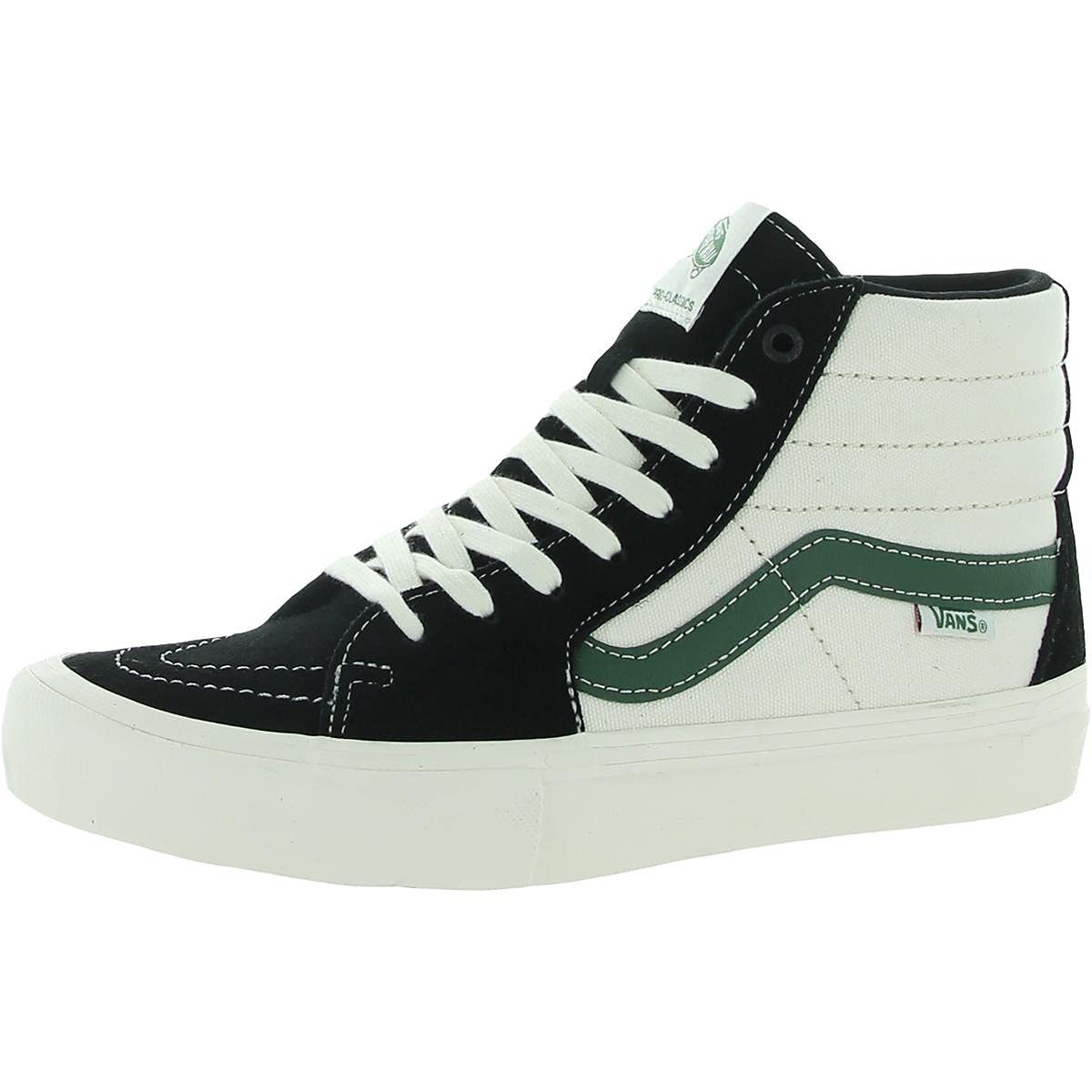 Vans Sk8-Hi Pro Skate Shoes for Men - High Top Sneakers for Skateboarding, Streetwear & Casual Wear | Durable Canvas & Suede Design with Cushioned Support