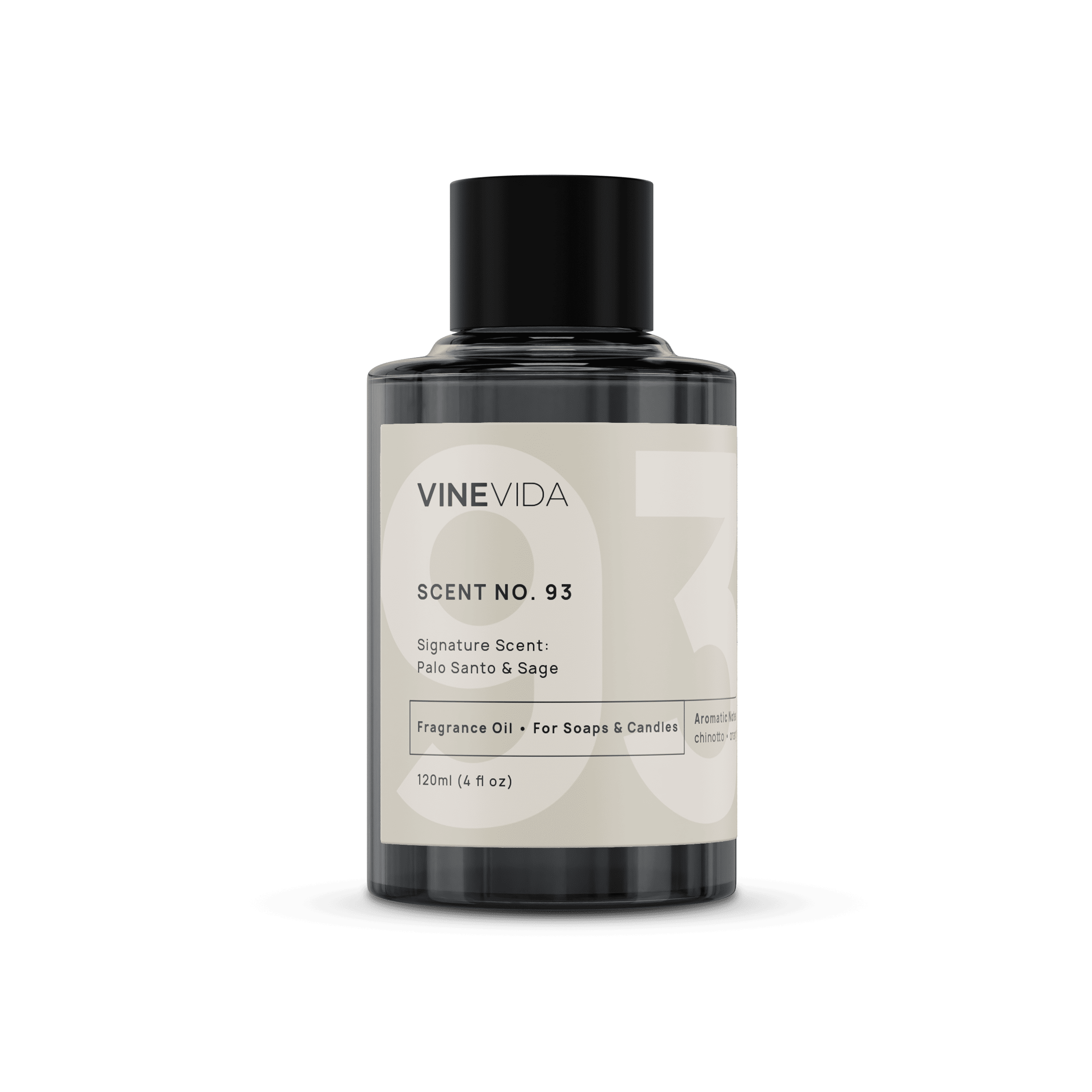NO. 93 Palo Santo & Sage Fragrance Oil - Premium Scent for Handmade Soaps, Candles, Diffusers & Home Aromatherapy - Create Relaxing Spa Atmosphere & Natural Home Fragrance