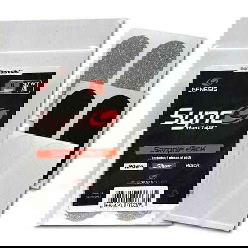 Genesis Sync Sampler Pack - 3/4 Inch Insert Bowling Tape (6 Count) - Perfect for Bowlers to Enhance Grip and Control During Games