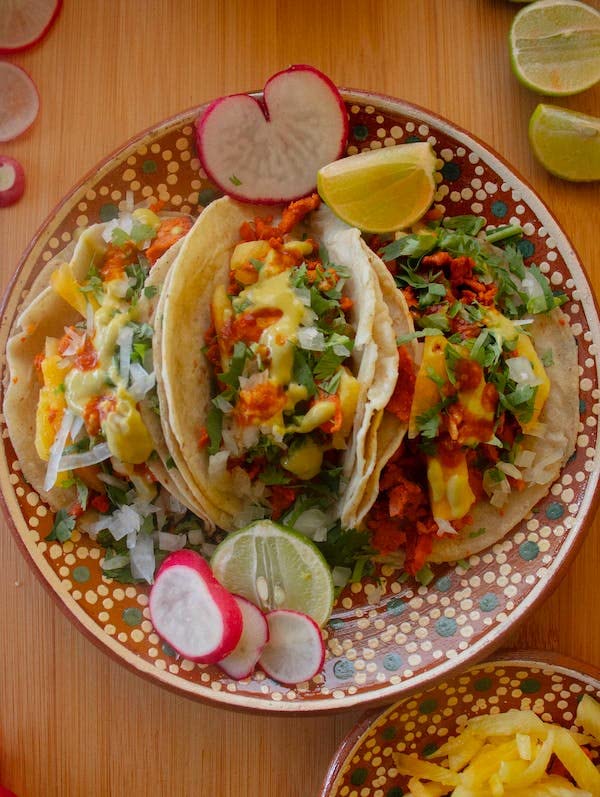 Authentic Mexican Red Manual Corn & Flour Tortilla Press - 10x10 Inch Heavy Duty Cast Iron Tortilla Maker for Homemade Tacos, Quesadillas & Burritos - Perfect for Mexican Cuisine & Family Cooking