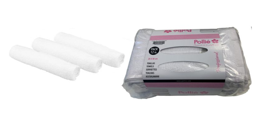 Professional Mini Salon & Barber Towels - Soft & Absorbent Hair Cutting Towels for Stylists - Perfect for Haircuts, Shaves & Grooming