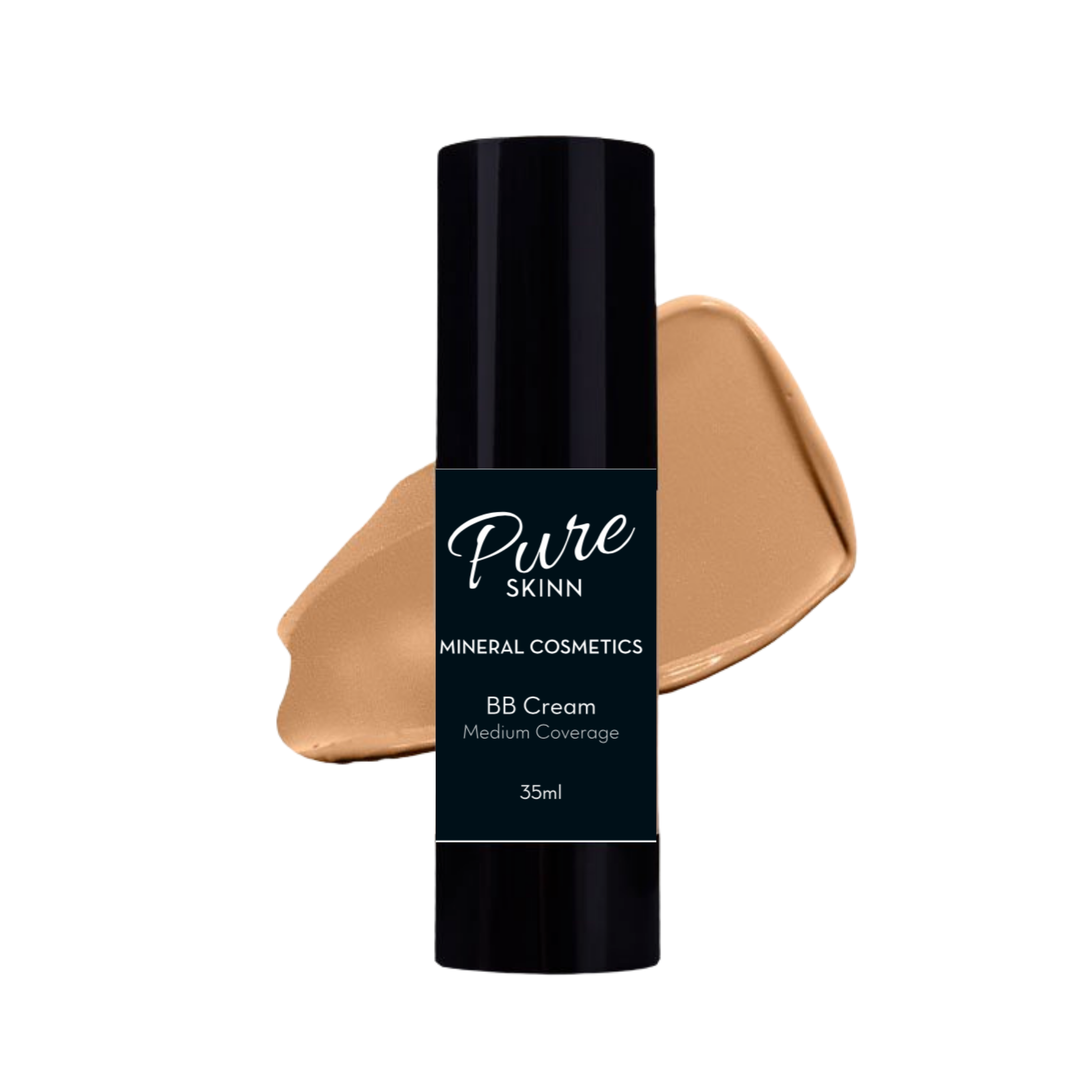 Natural Mineral BB Cream with SPF 30 - Lightweight Foundation & Sun Protection for Daily Makeup | Perfect for Sensitive Skin & Everyday Wear