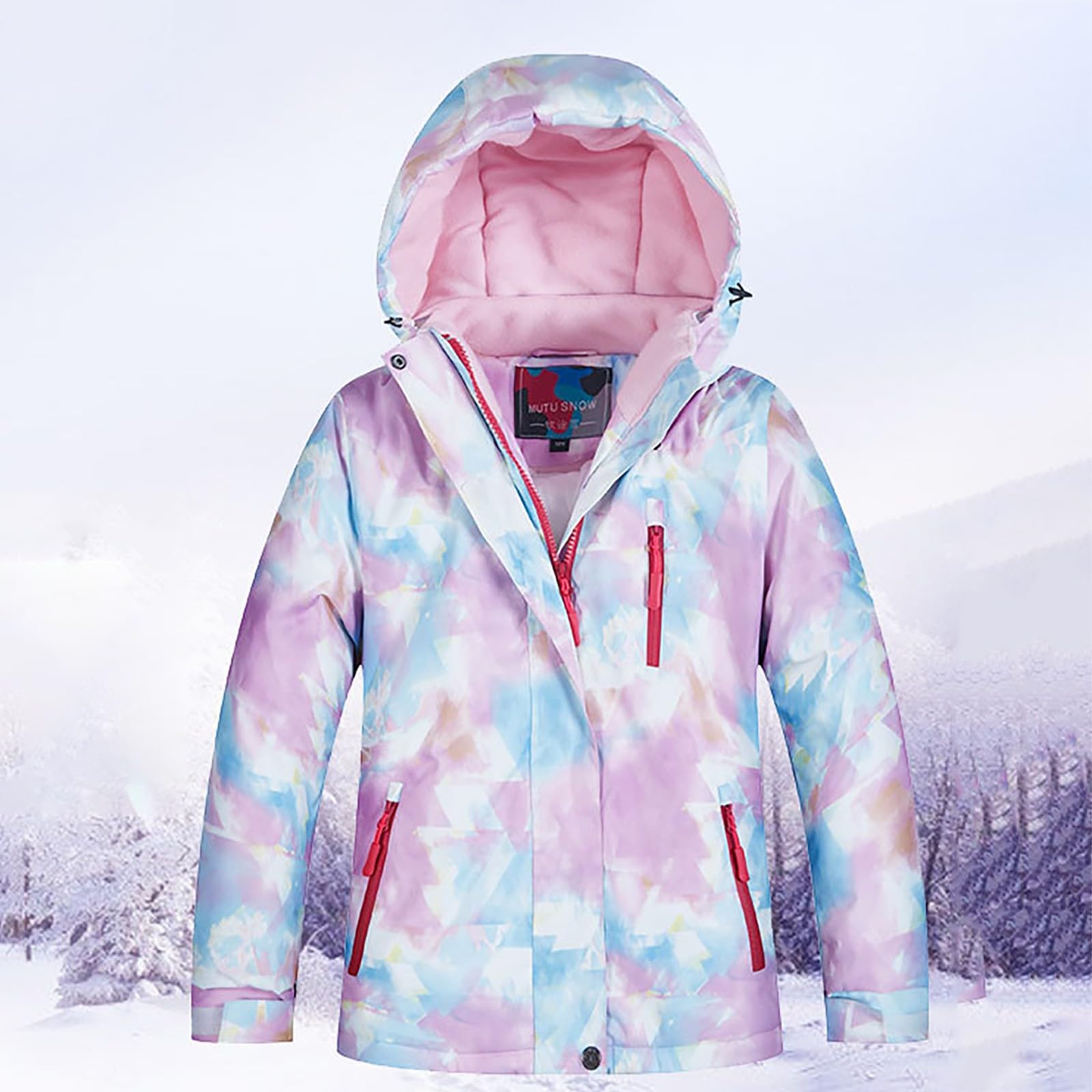 Baby Christmas Outfit for Girls & Boys - Windproof Ski Jacket & Snow Pants Set (5T, 11-12 Years) - Winter Coat Suits for Snow Play & Holiday Photos