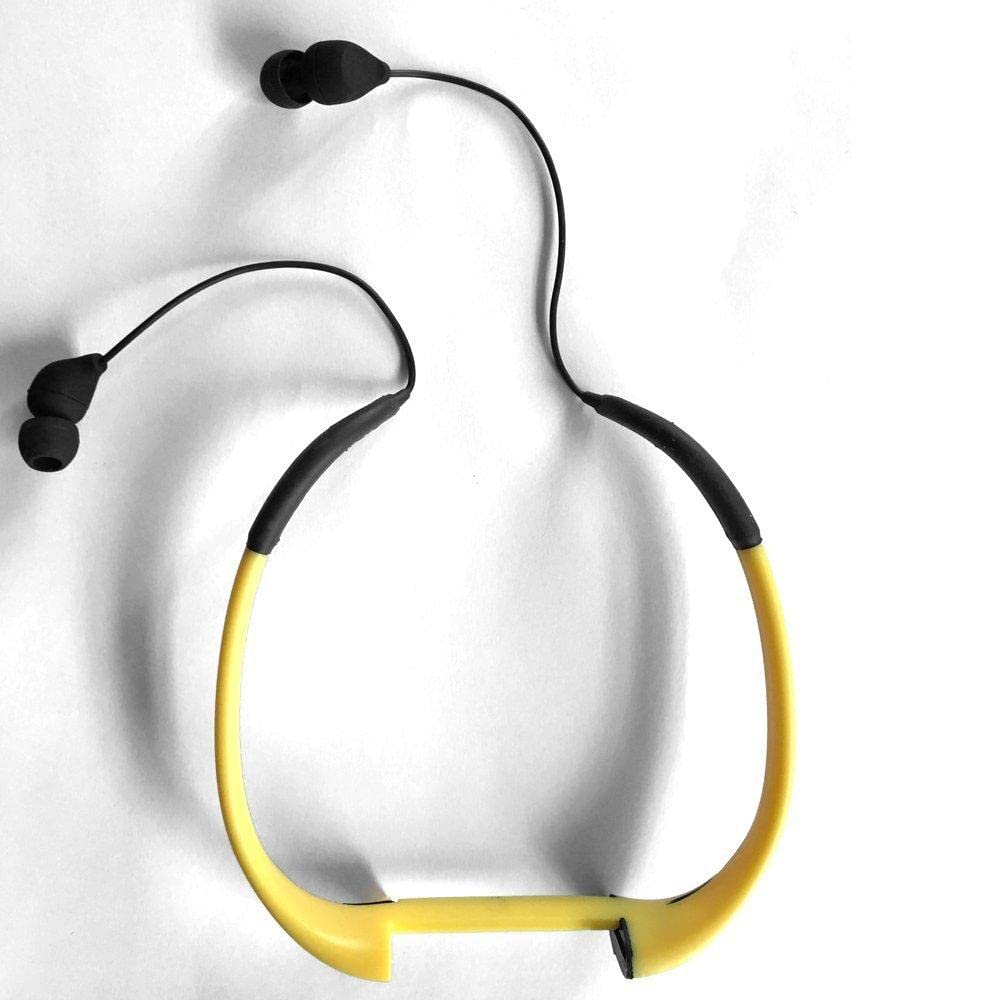Tayogo Model P8 Waterproof MP3 Headset Frame Replacement (Yellow) - Durable & Lightweight for Running, Swimming, and Outdoor Sports