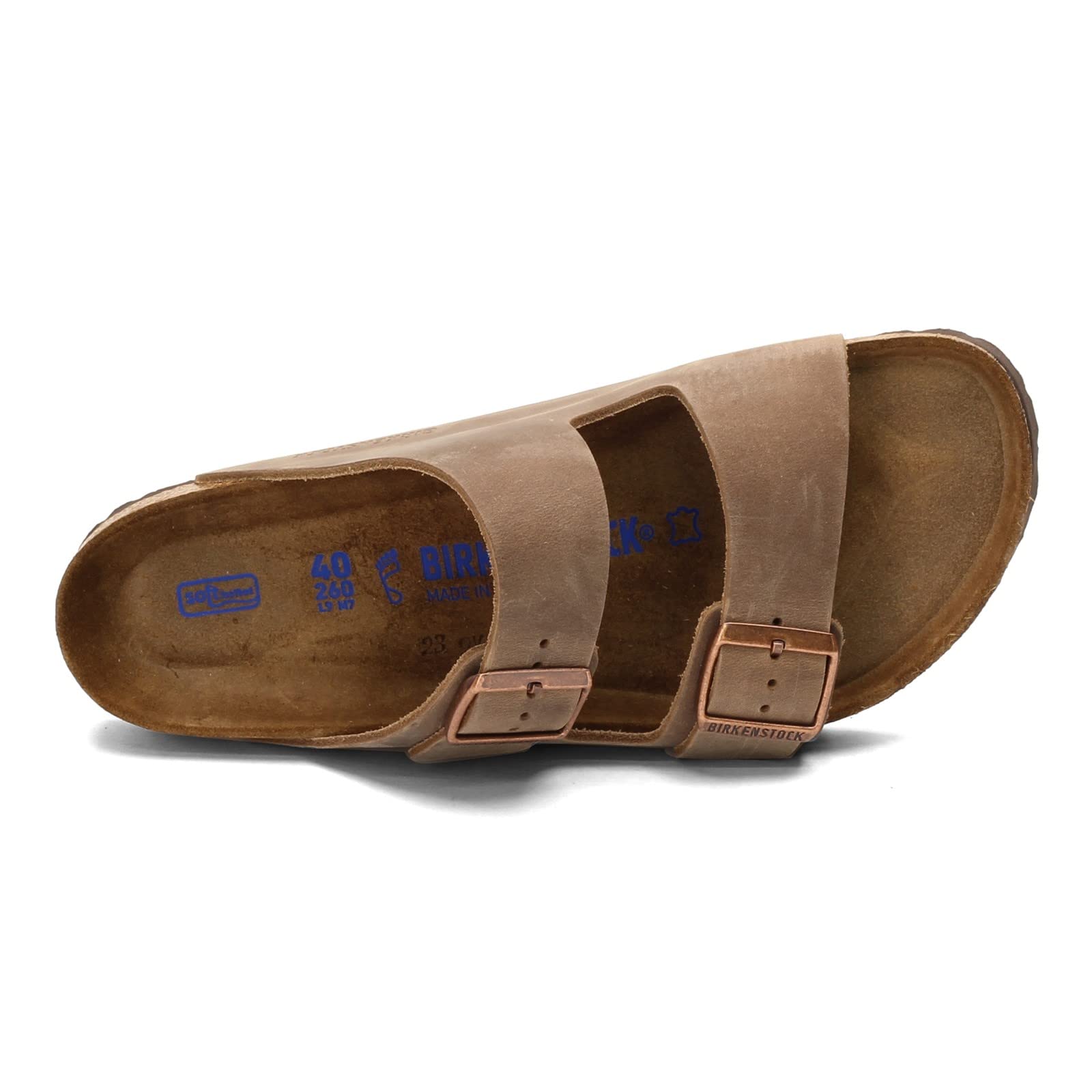 Birkenstock Unisex Soft Footbed Arizona Sandals - Comfortable Cork Footbed for Men & Women - Perfect for Casual Wear, Walking & Outdoor Activities