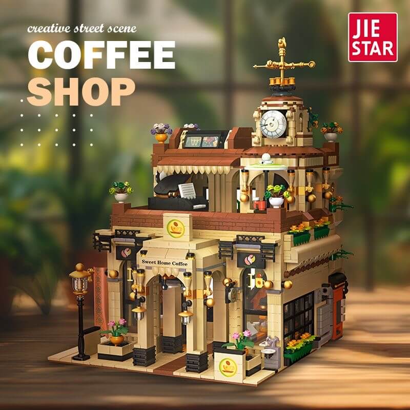 JIE STAR 89120 Vintage Coffee Maker - Retro Style Espresso Machine for Home & Cafe Use | Perfect for Coffee Shops, Restaurants, and Home Brewing